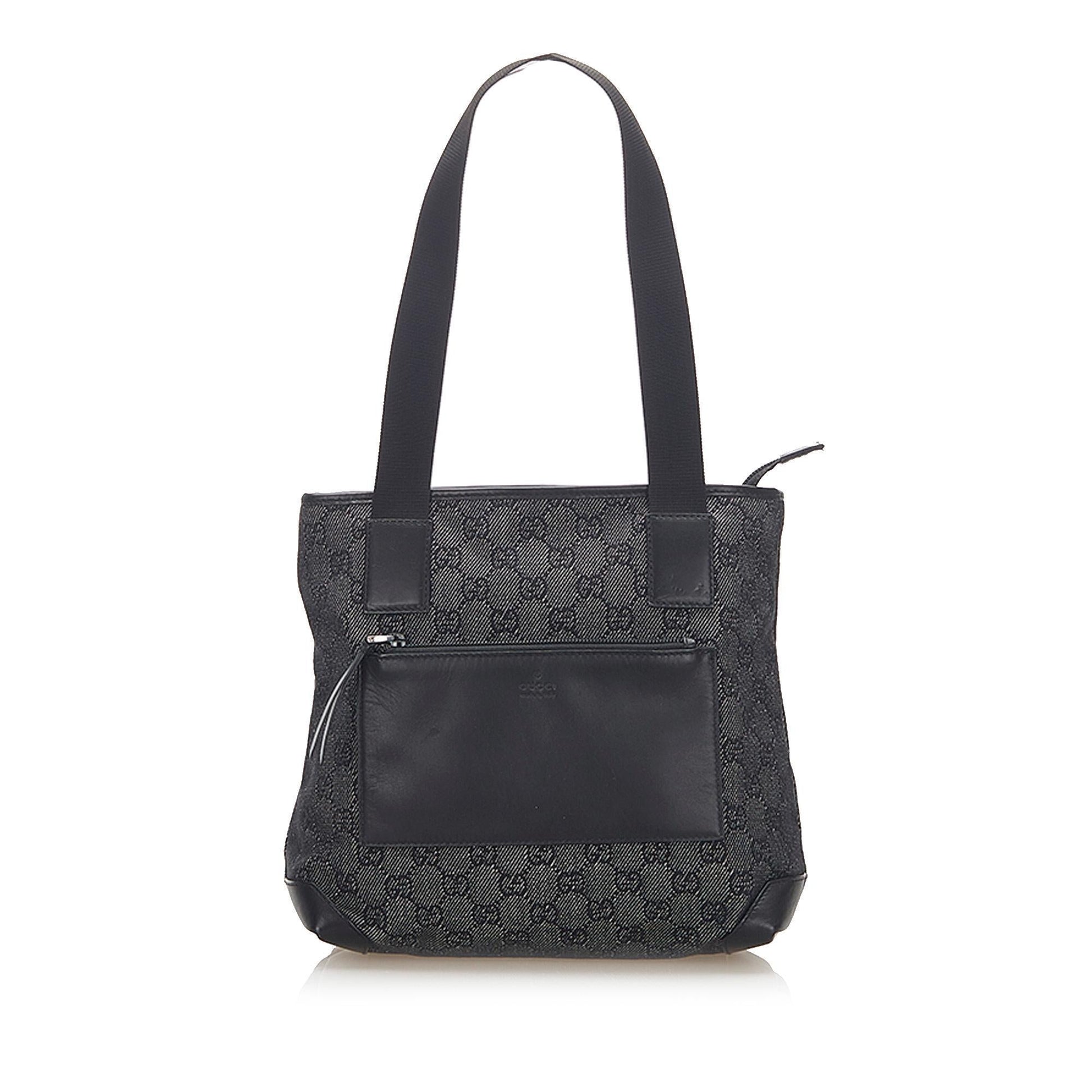 Gucci Canvas Monogram Tote Style 67