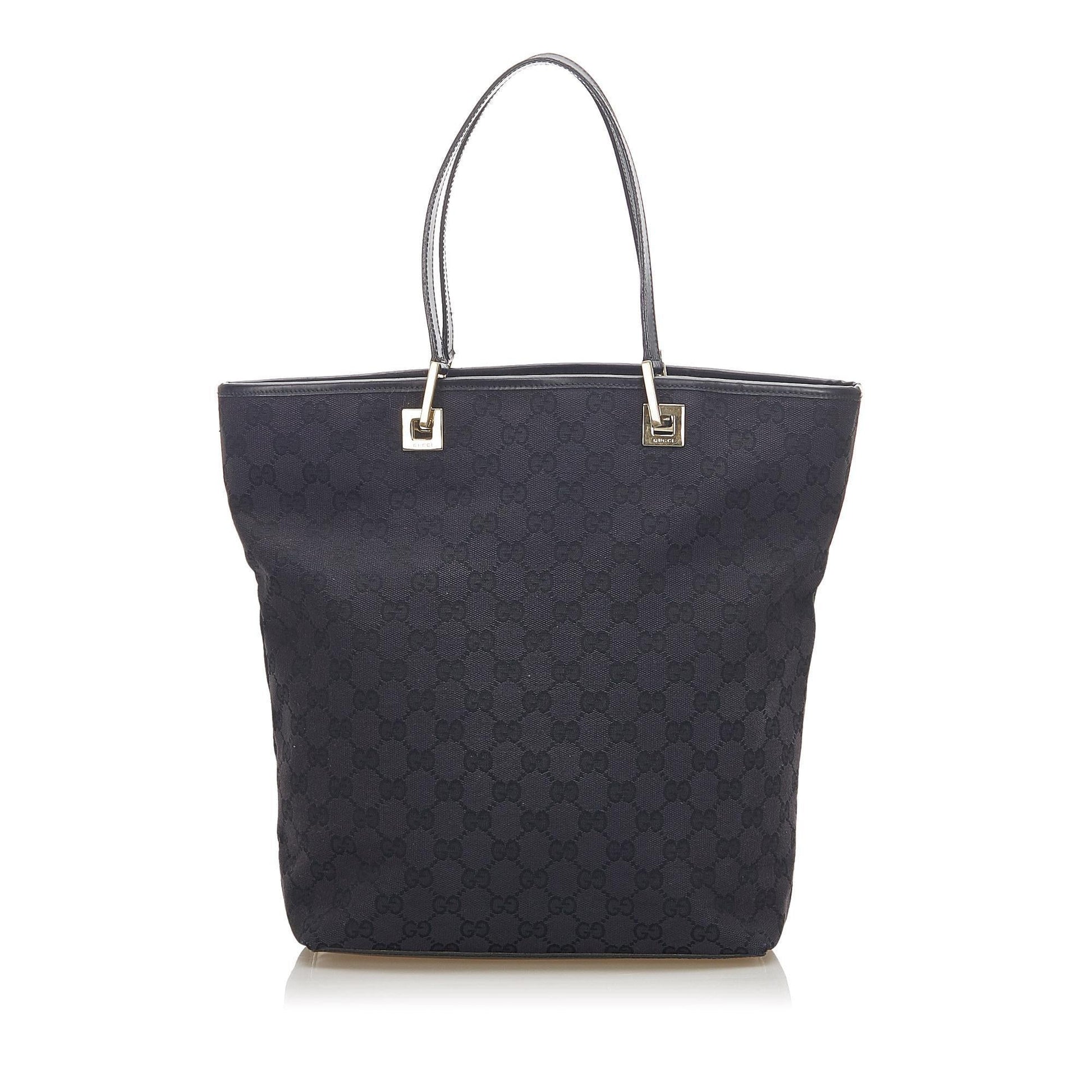 Gucci Canvas Monogram Tote Style 61
