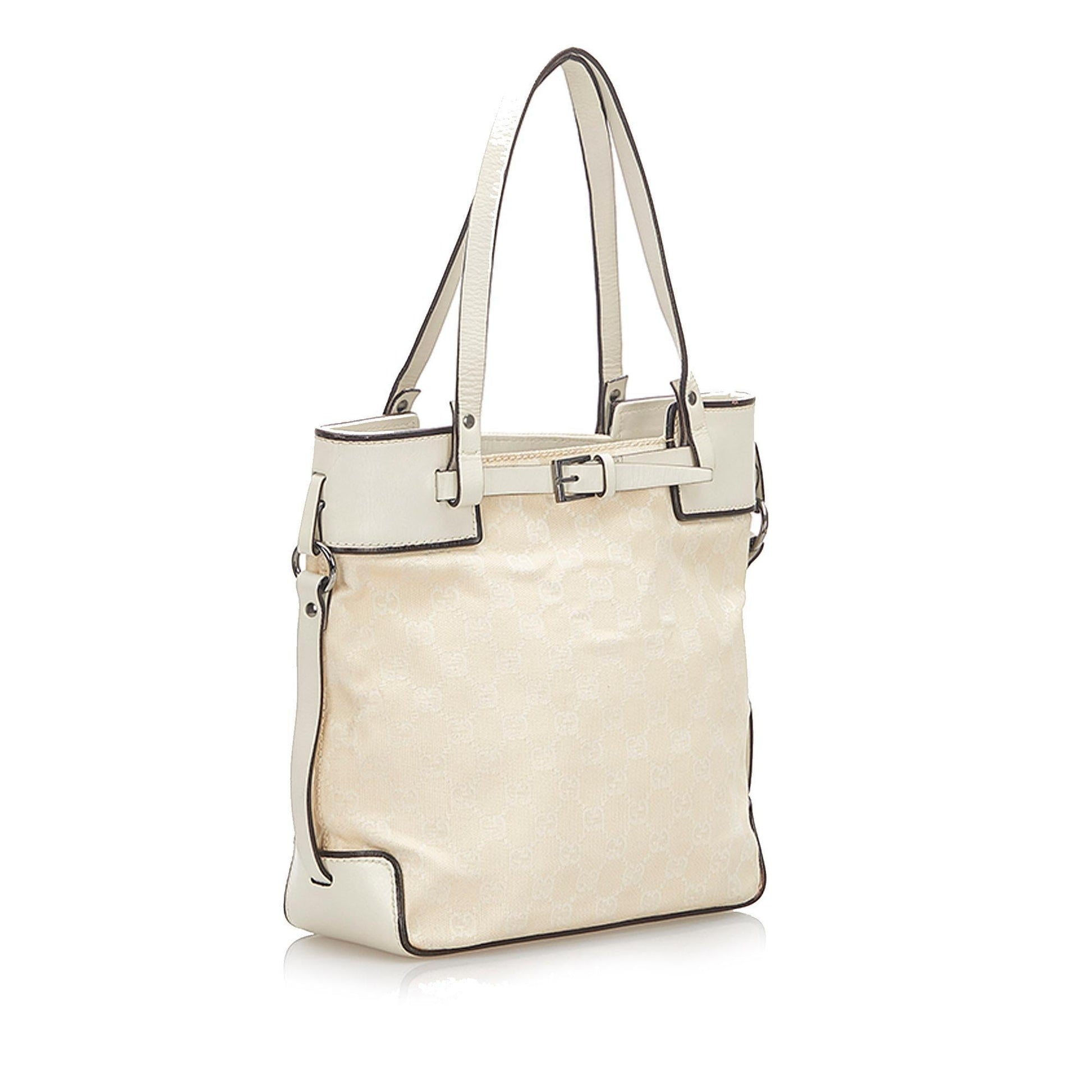Gucci Canvas Monogram Tote Style 59