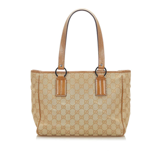Gucci Canvas Monogram Tote Style 58