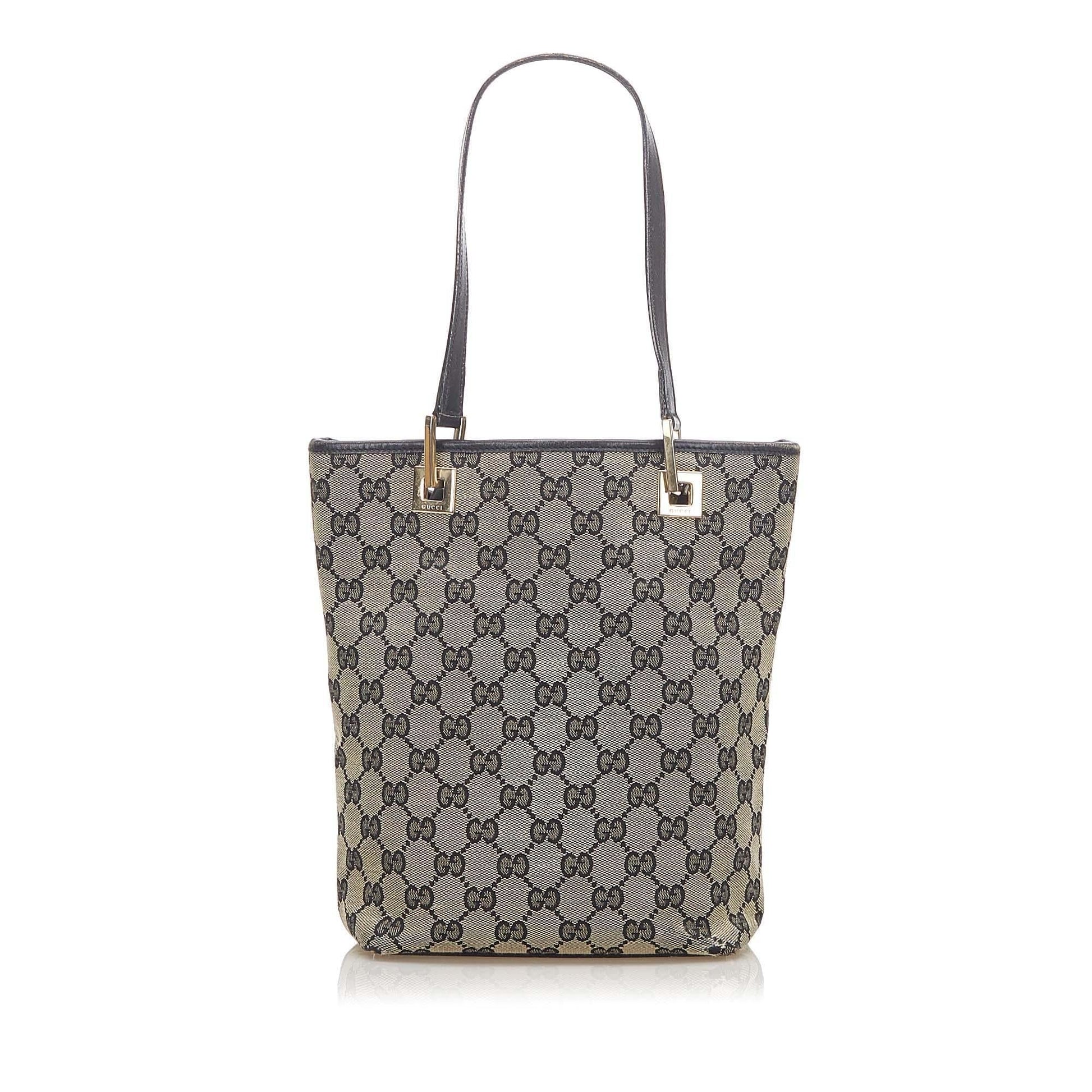 Gucci Canvas Monogram Tote Style 48