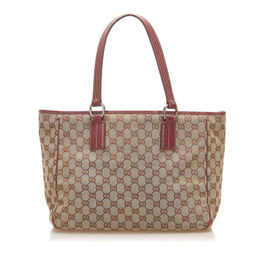 Gucci Canvas Monogram Tote Style 46