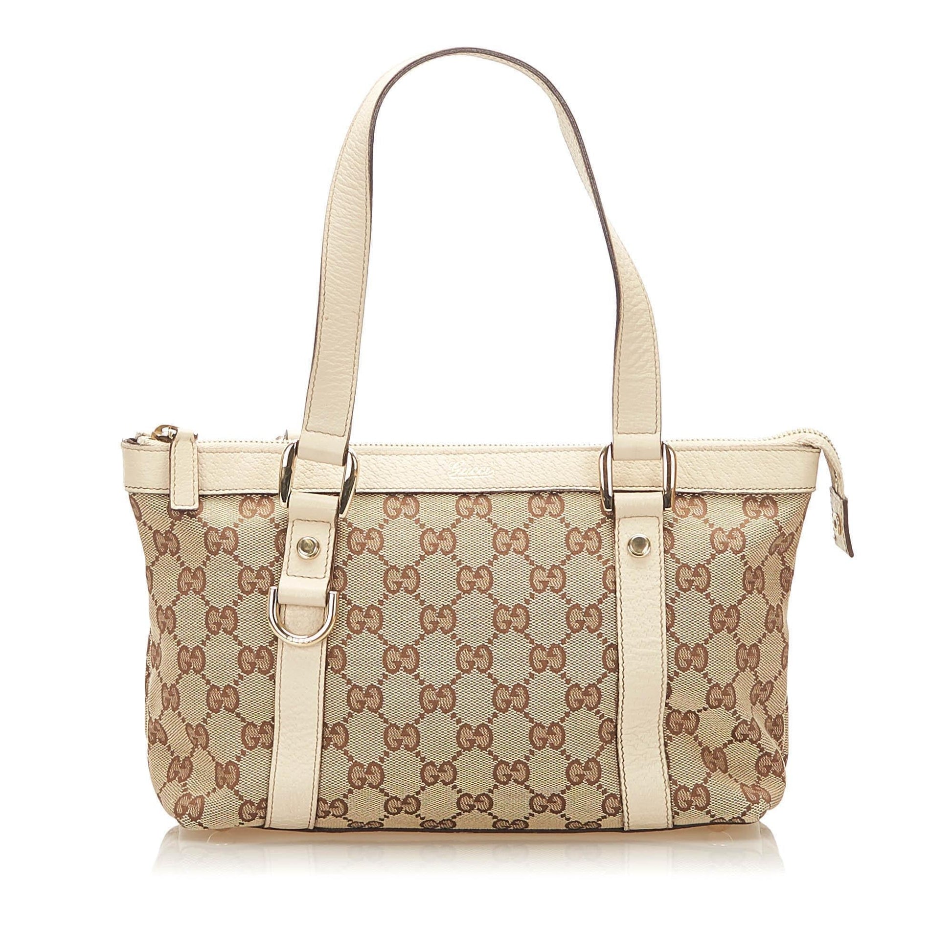 Gucci Canvas Monogram Tote Style 45