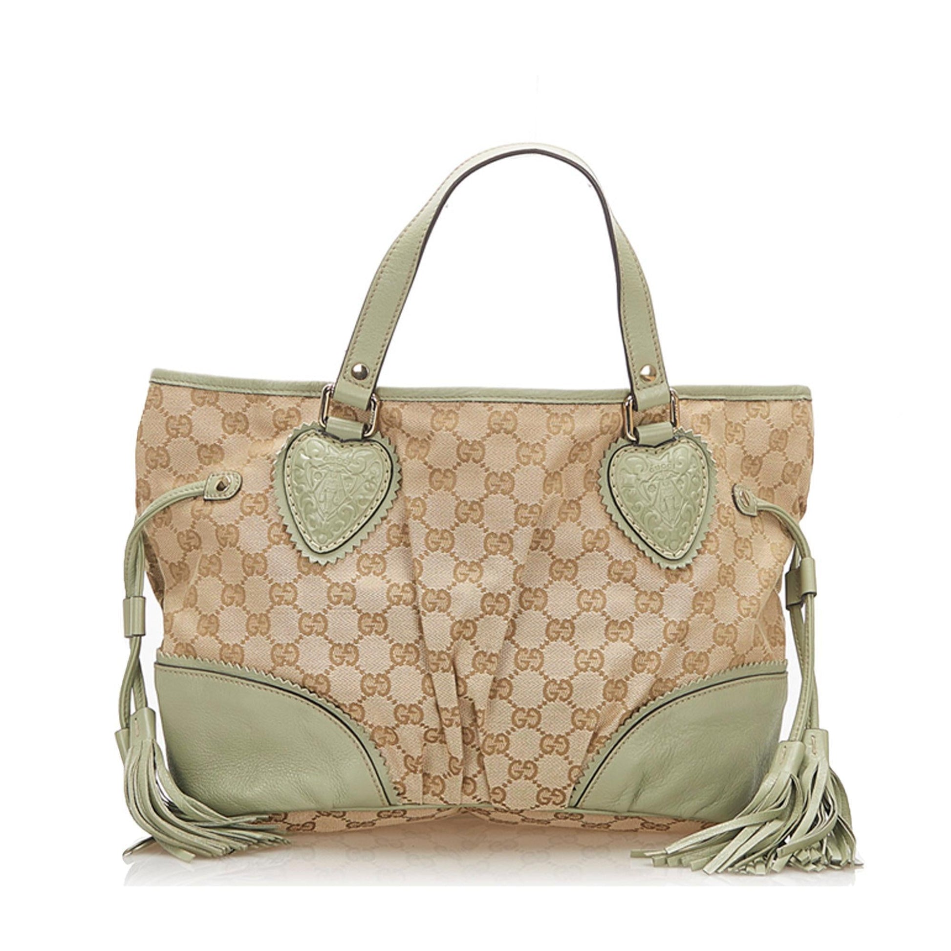 Gucci Canvas Monogram Tote Style 40