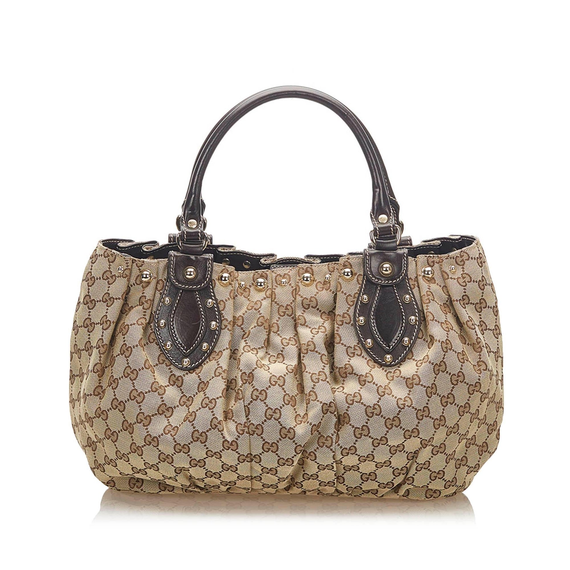 Gucci Canvas Monogram Tote Style 39