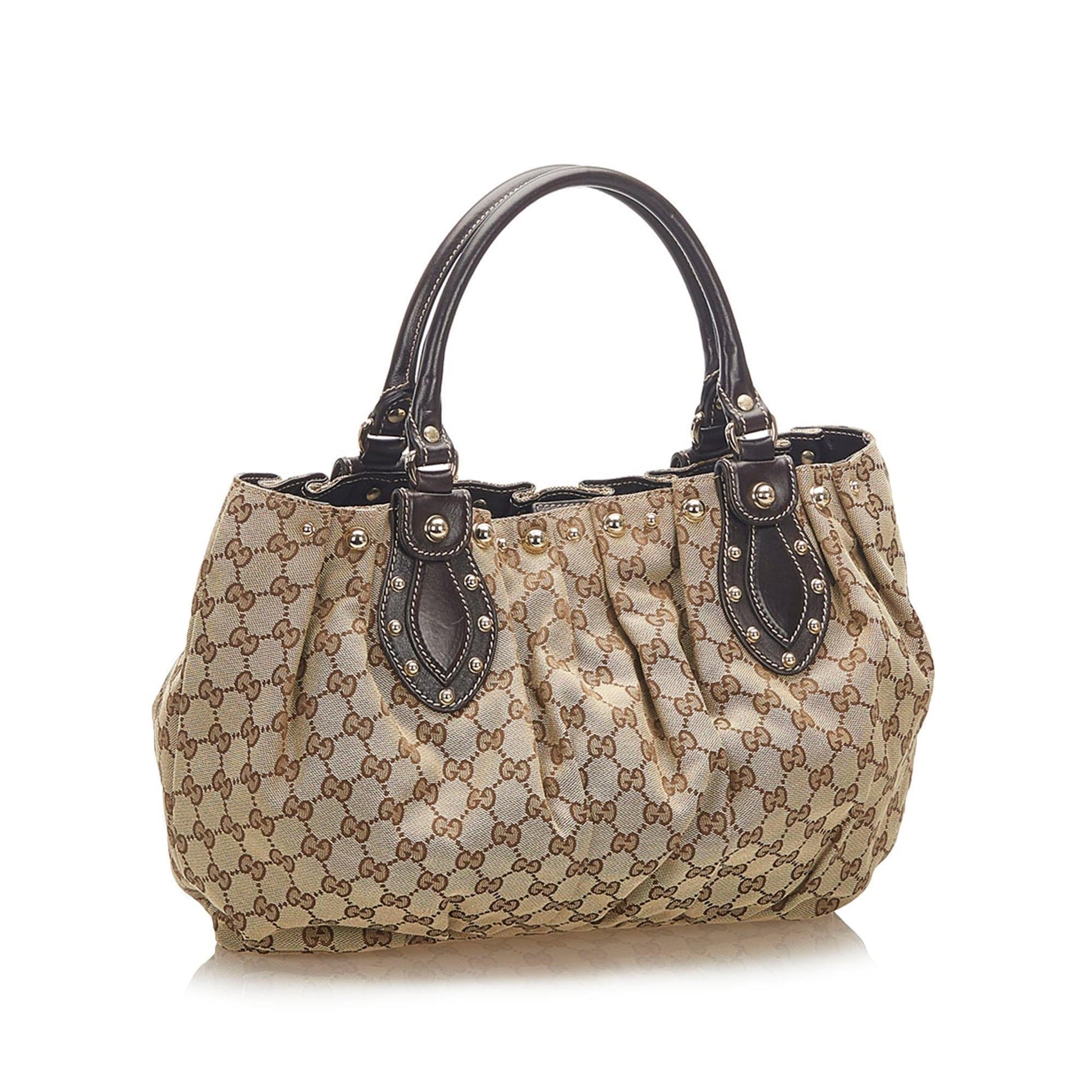 Gucci Canvas Monogram Tote Style 39