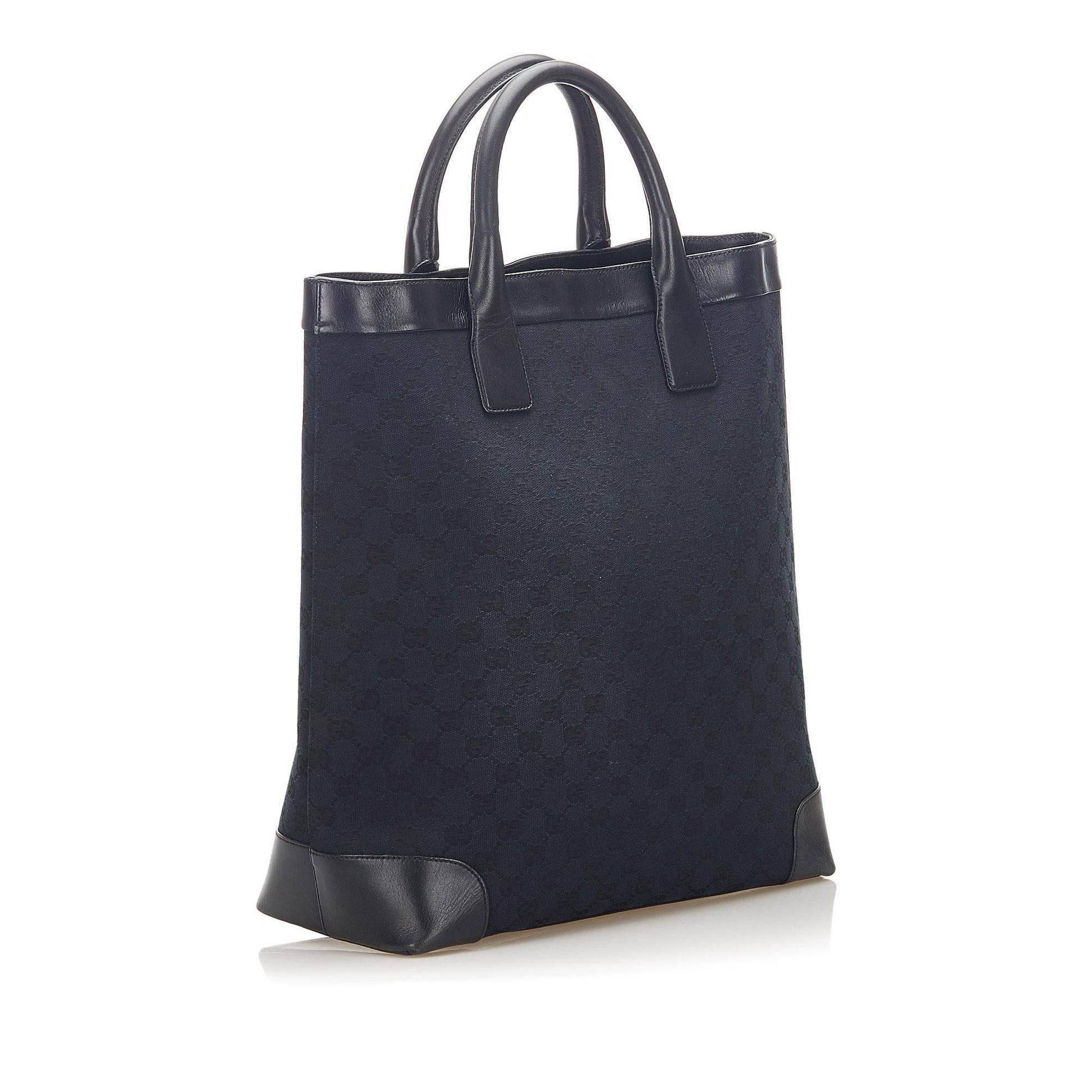 Gucci Canvas Monogram Tote Style 36