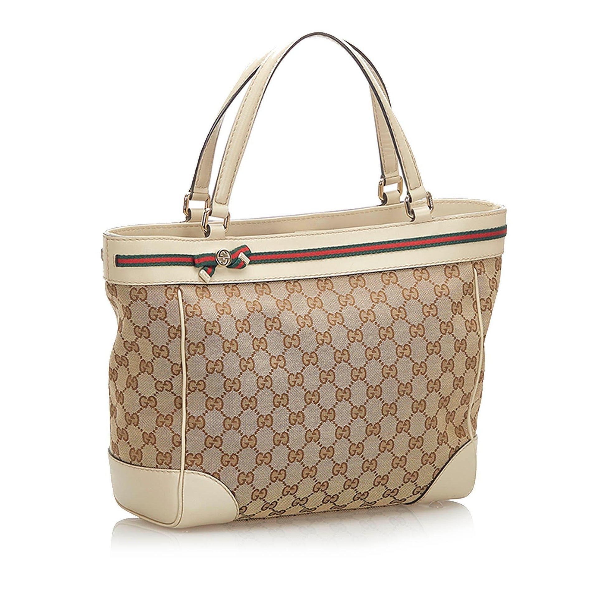 Gucci Canvas Monogram Tote Style 29