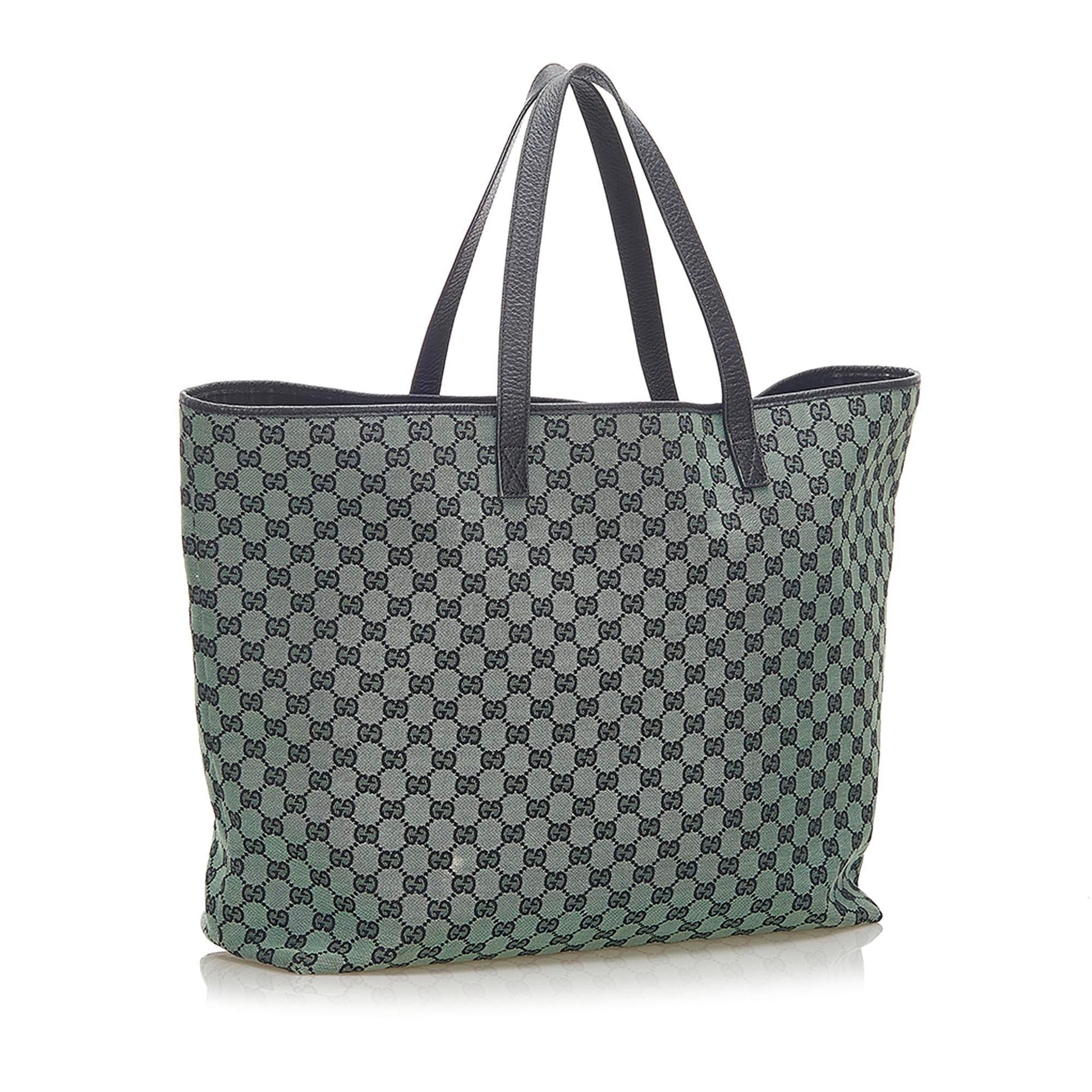 Gucci Canvas Monogram Tote Style 22