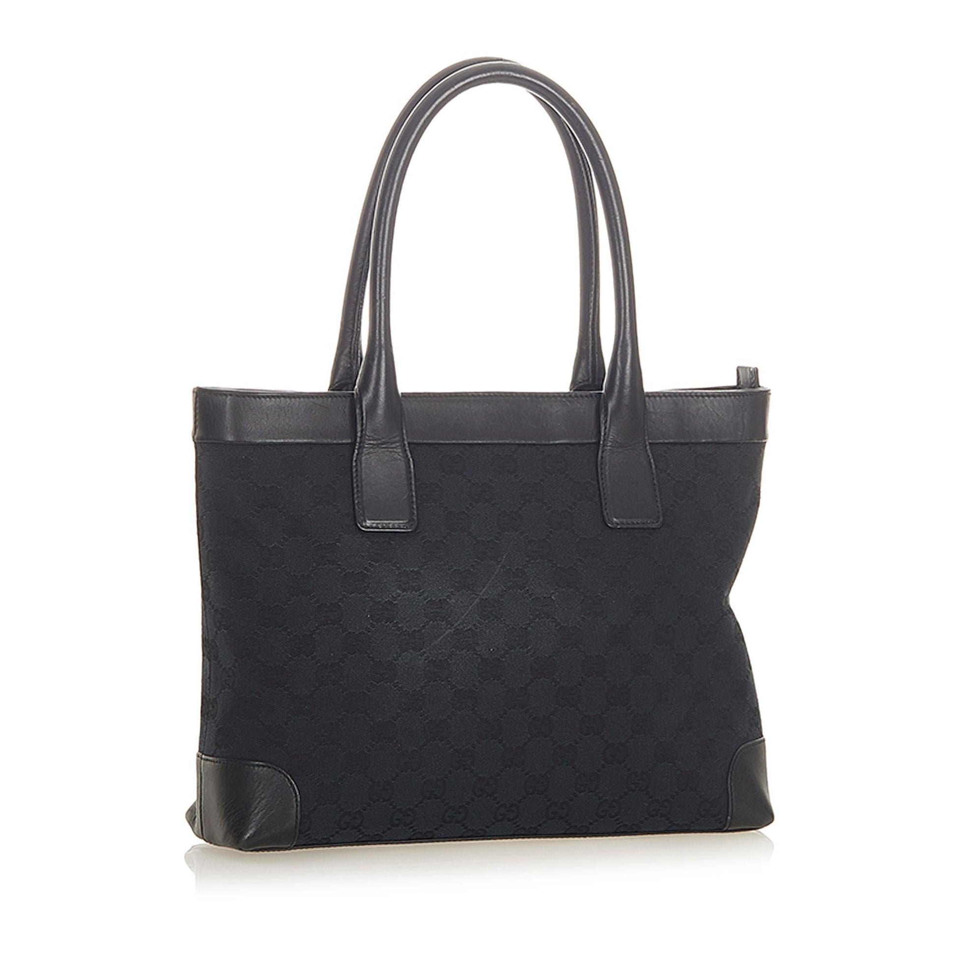 Gucci Canvas Monogram Tote Style 18