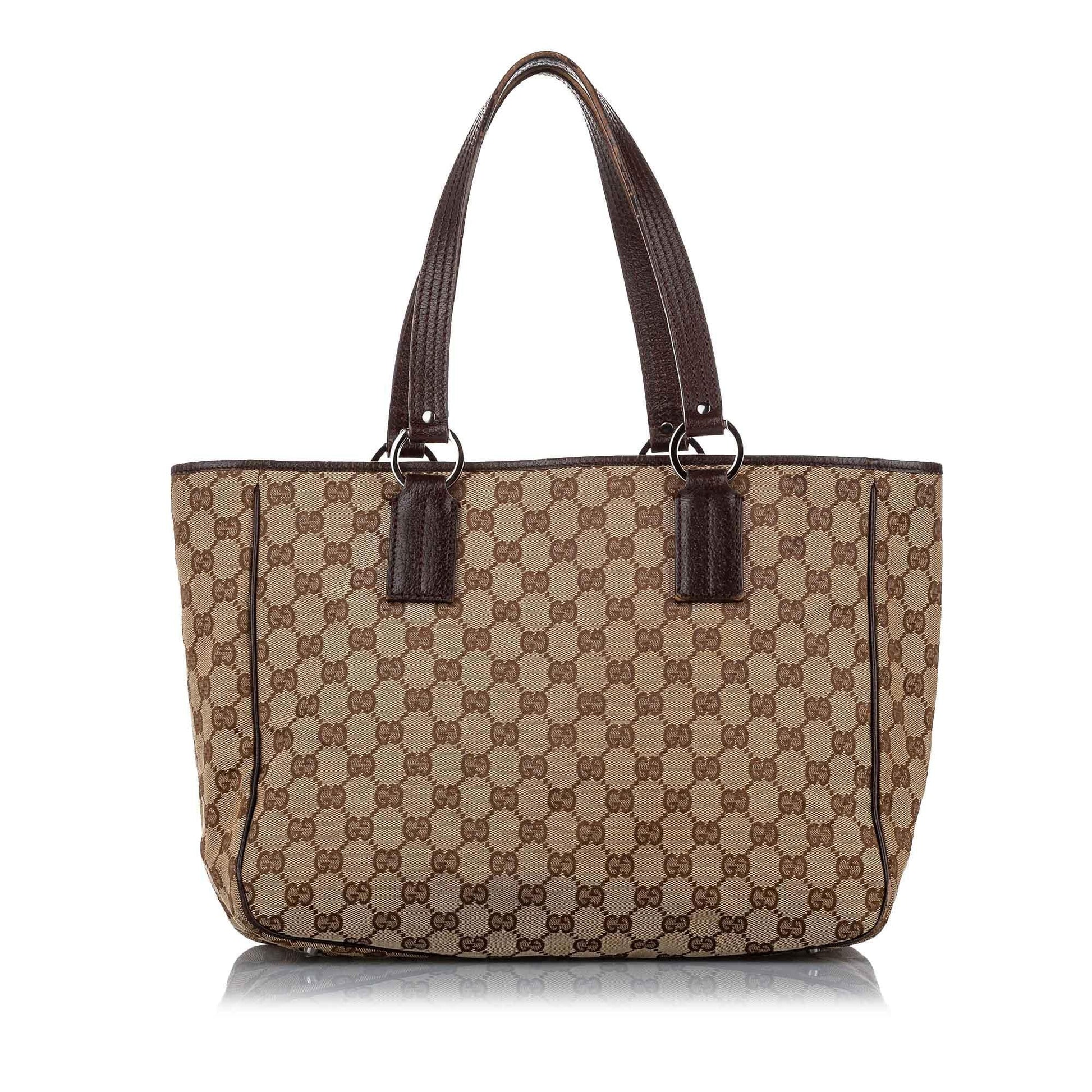 Gucci Canvas Monogram Tote Style 10