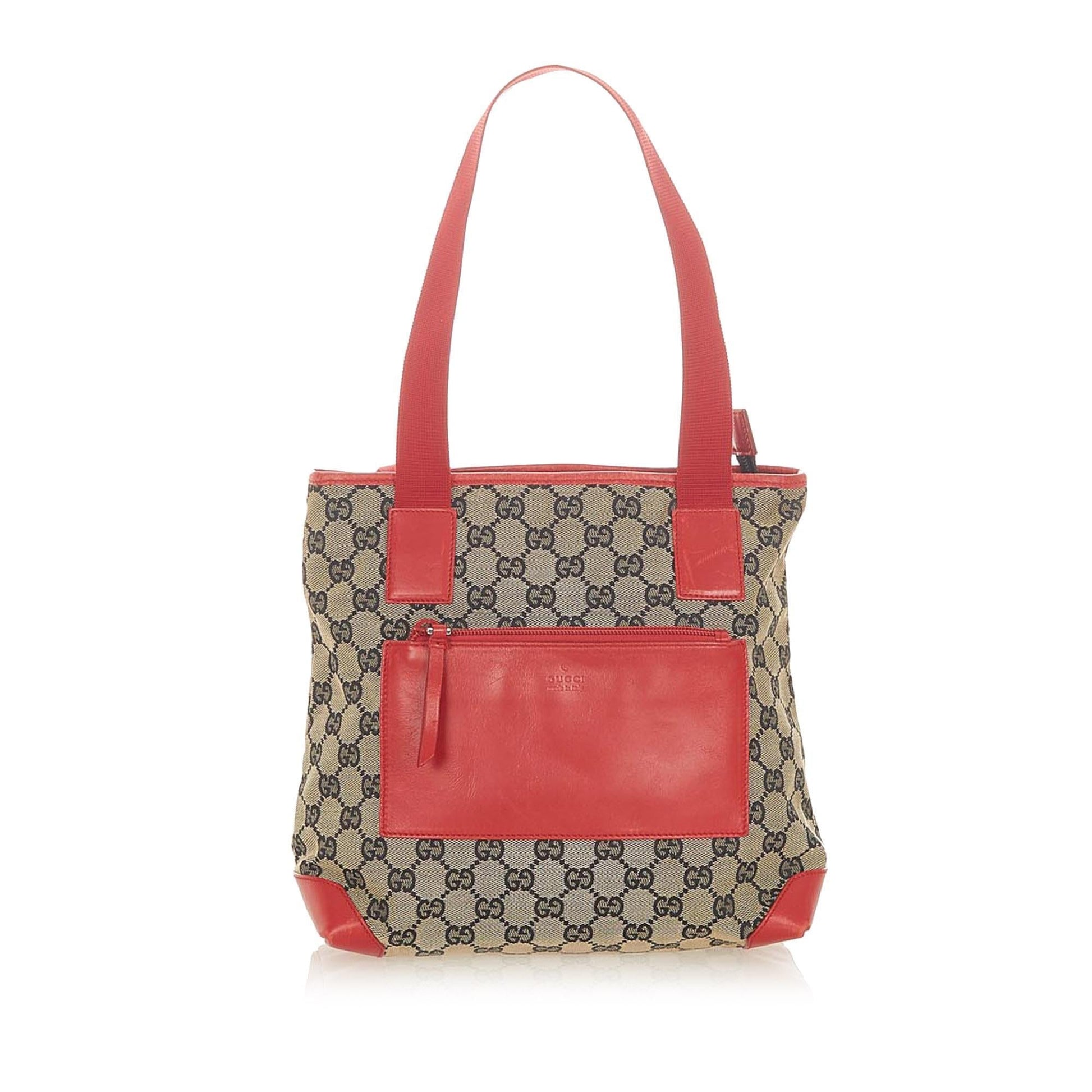 Gucci Canvas Monogram Tote Style 5