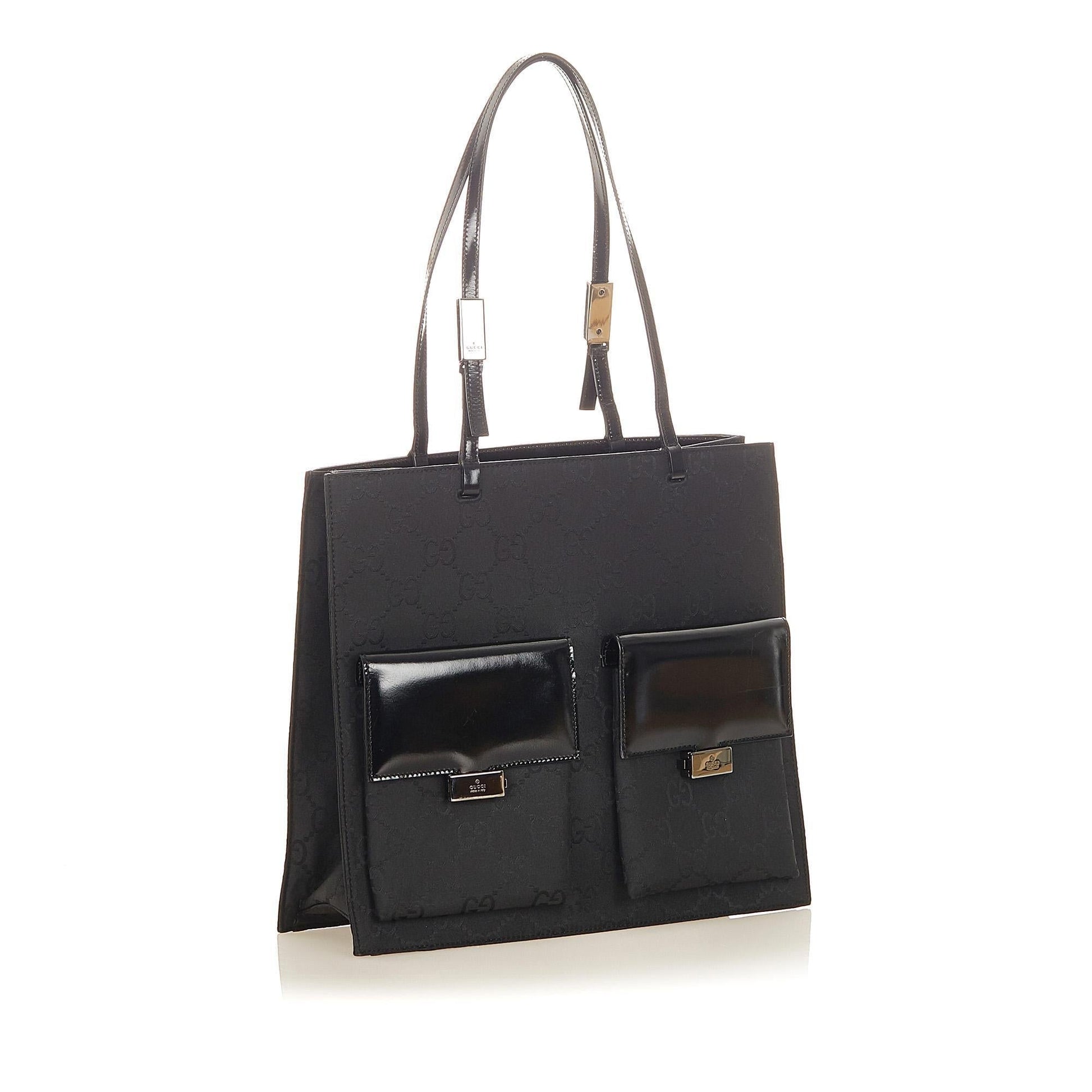 Gucci Monogram Canvas Tote