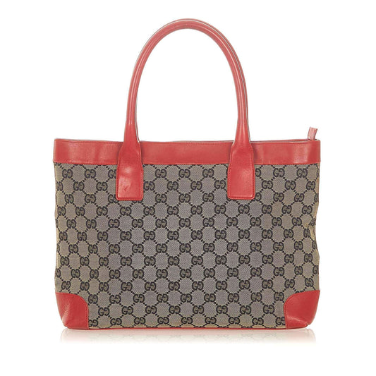 Gucci Monogram Canvas Tote