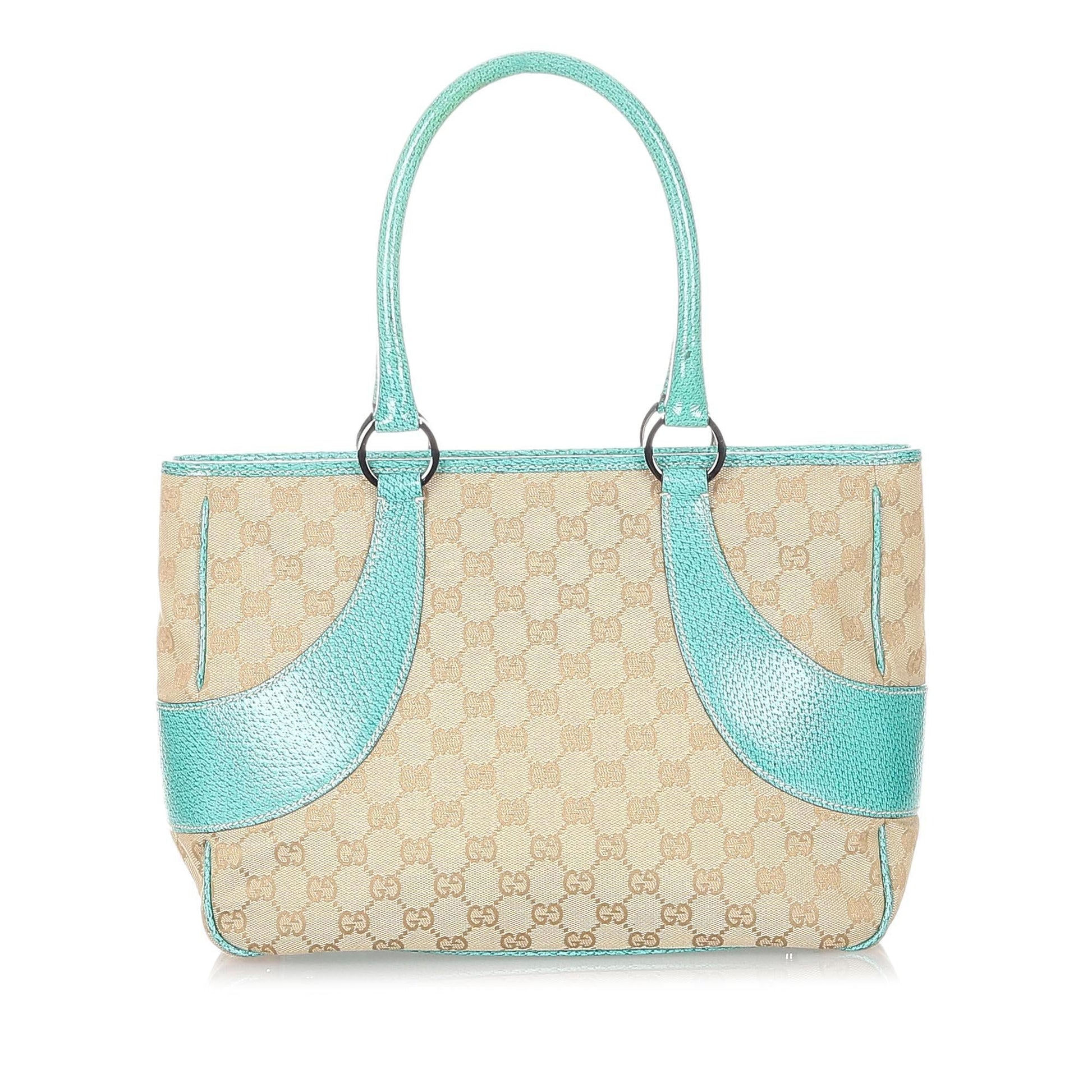 Gucci Monogram Canvas Tote