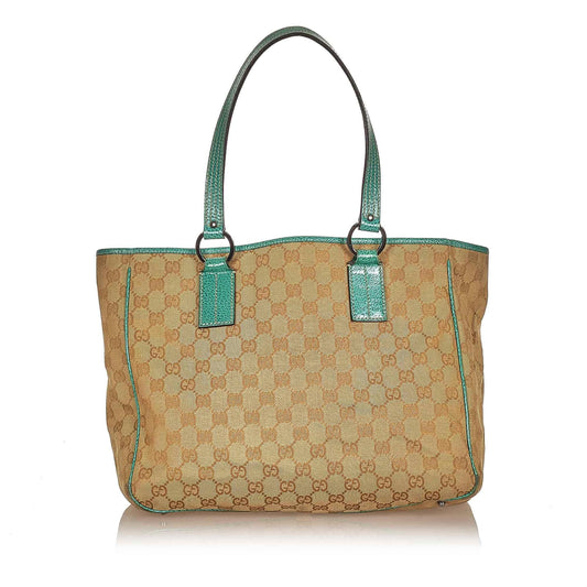 Gucci Canvas Tote Style 52