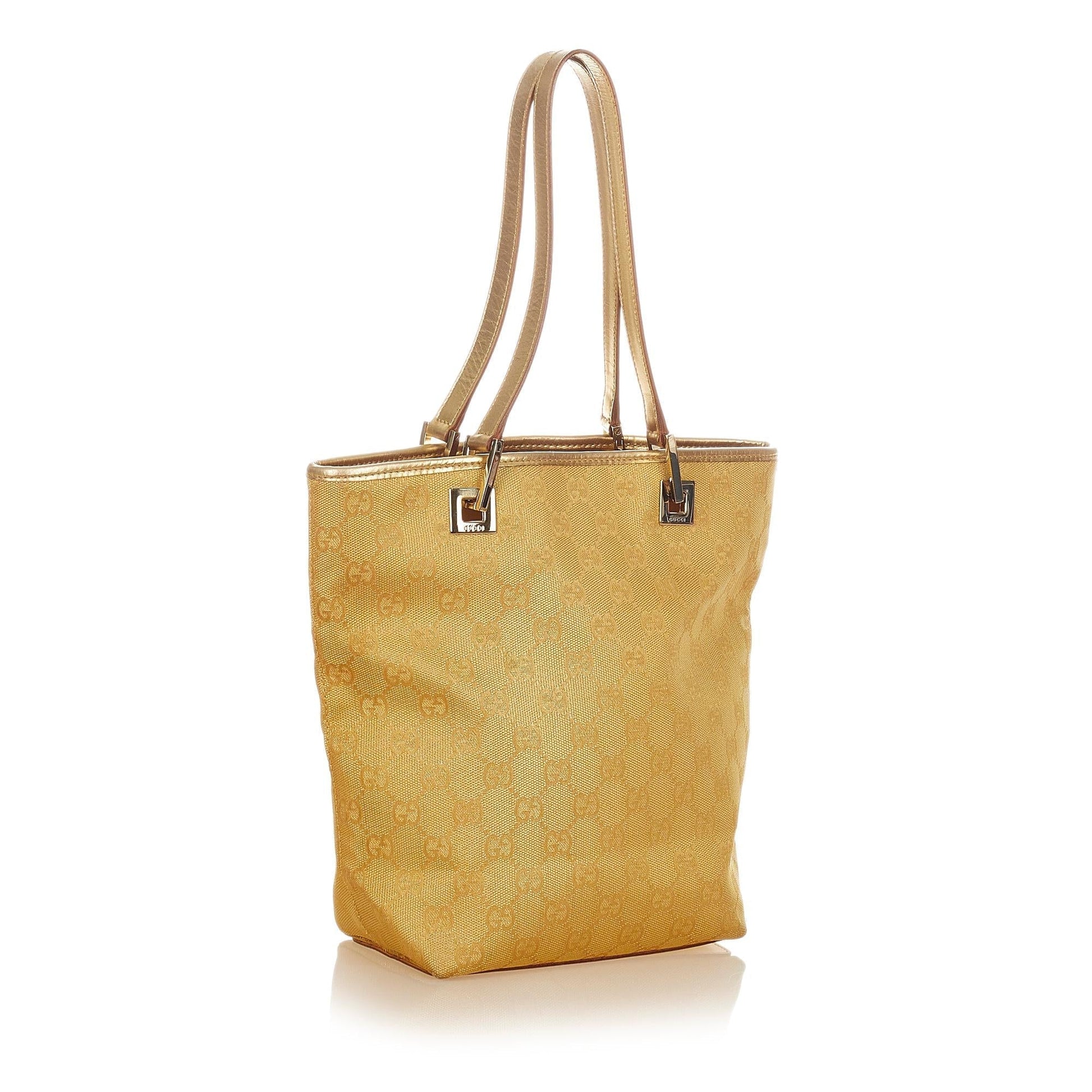 Gucci Canvas Tote Style 77