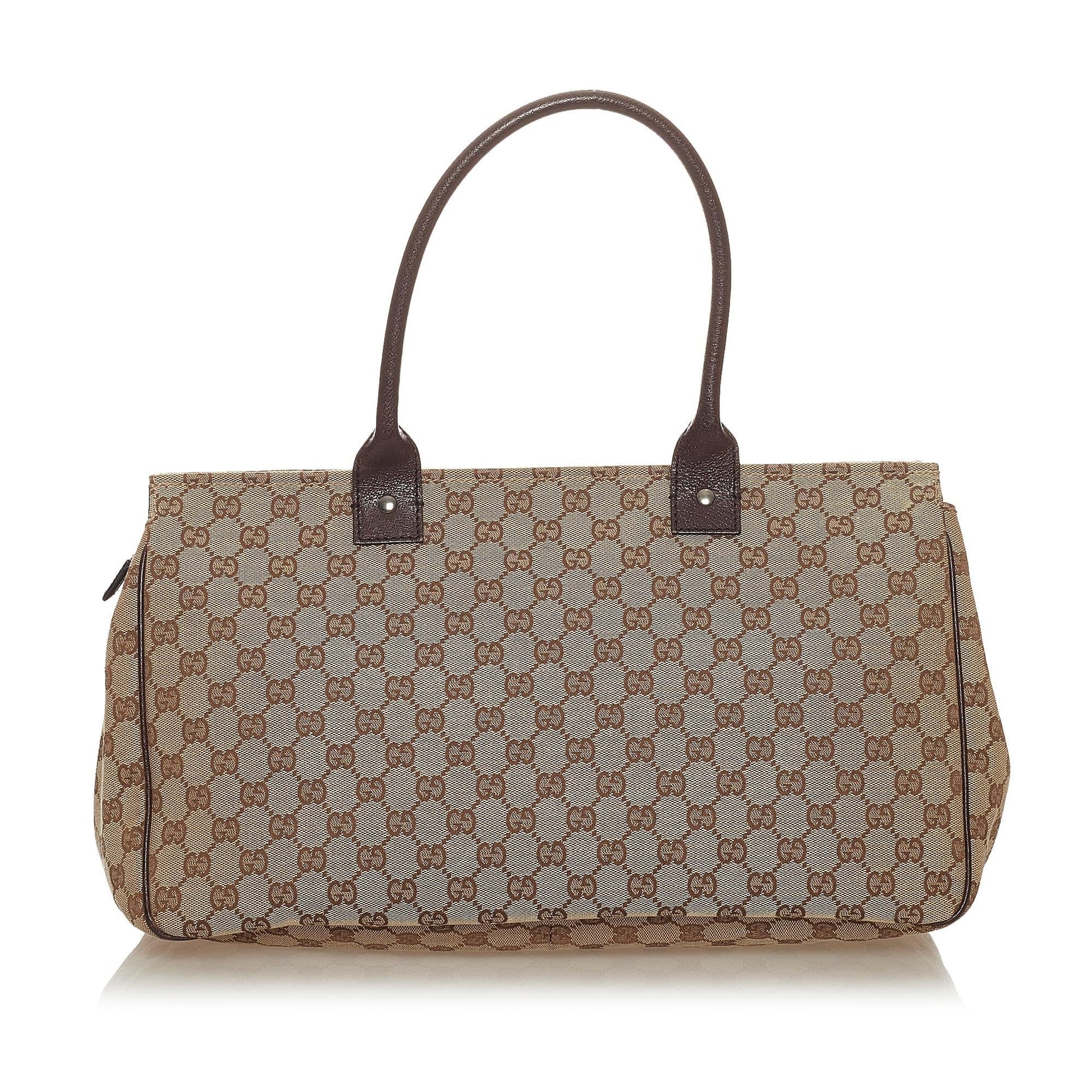 Gucci Canvas Tote Style 80