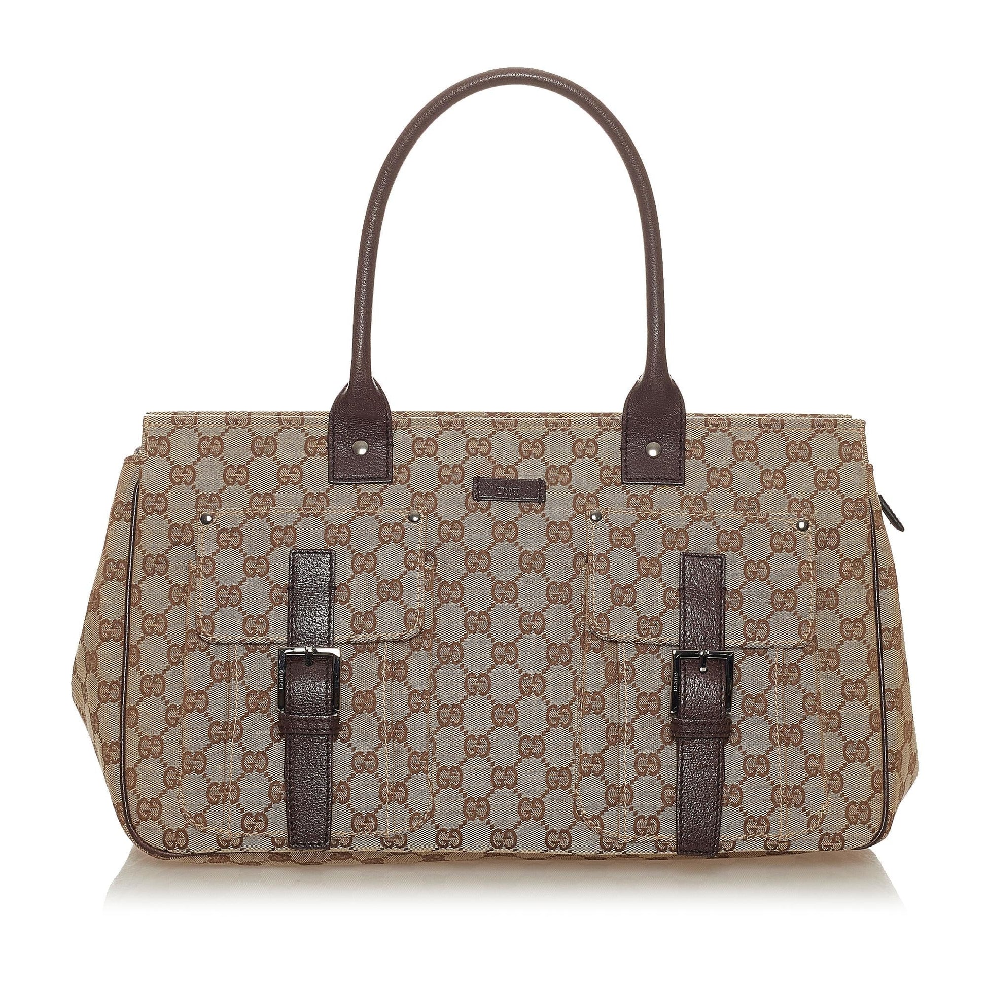 Gucci Canvas Tote Style 80