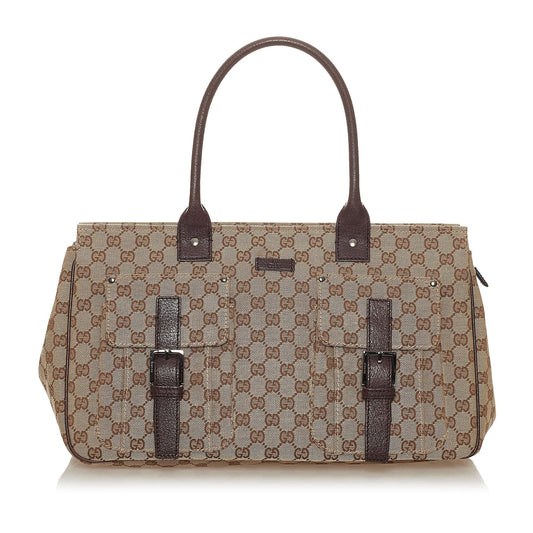 Gucci Canvas Tote Style 80