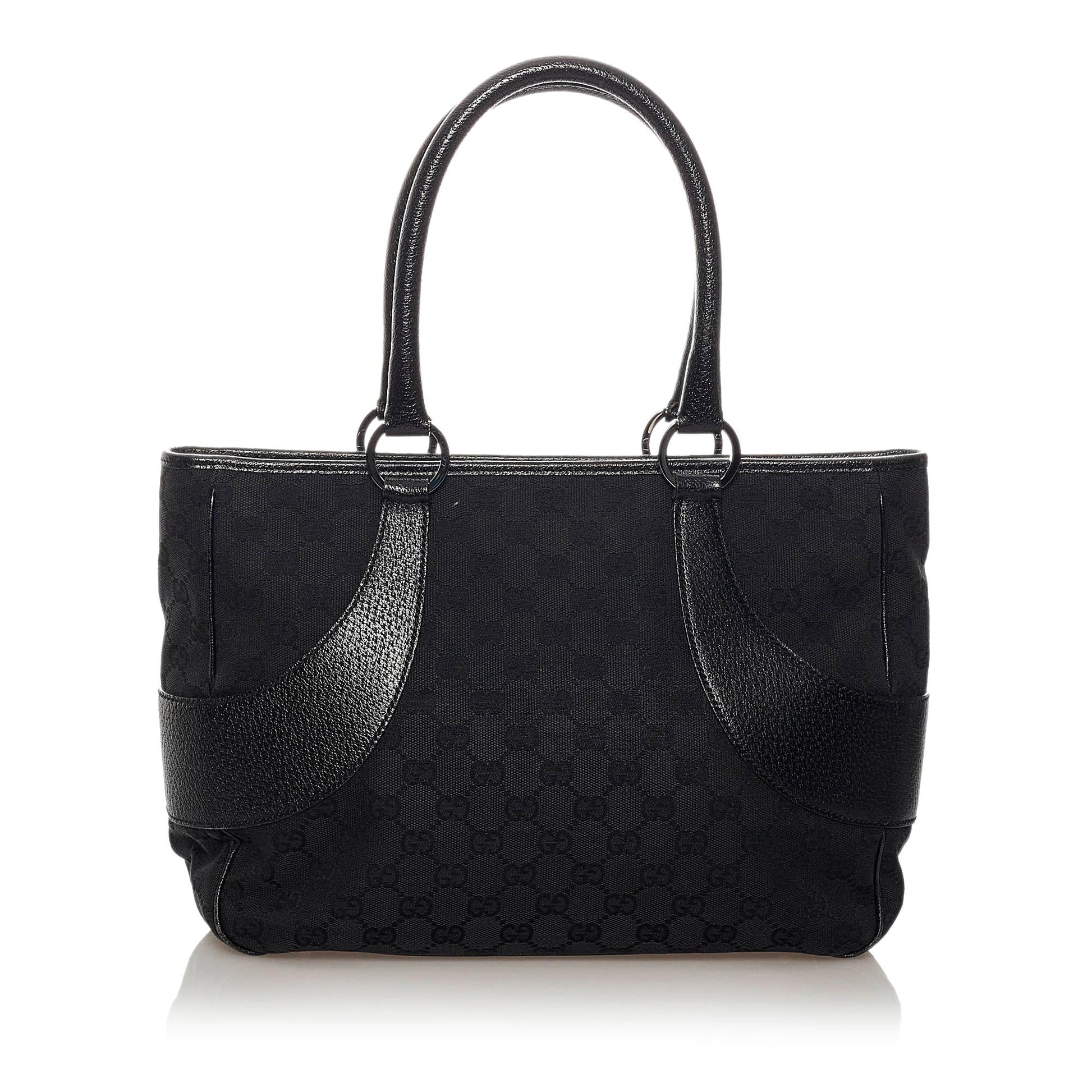 Gucci Canvas Tote Style 66