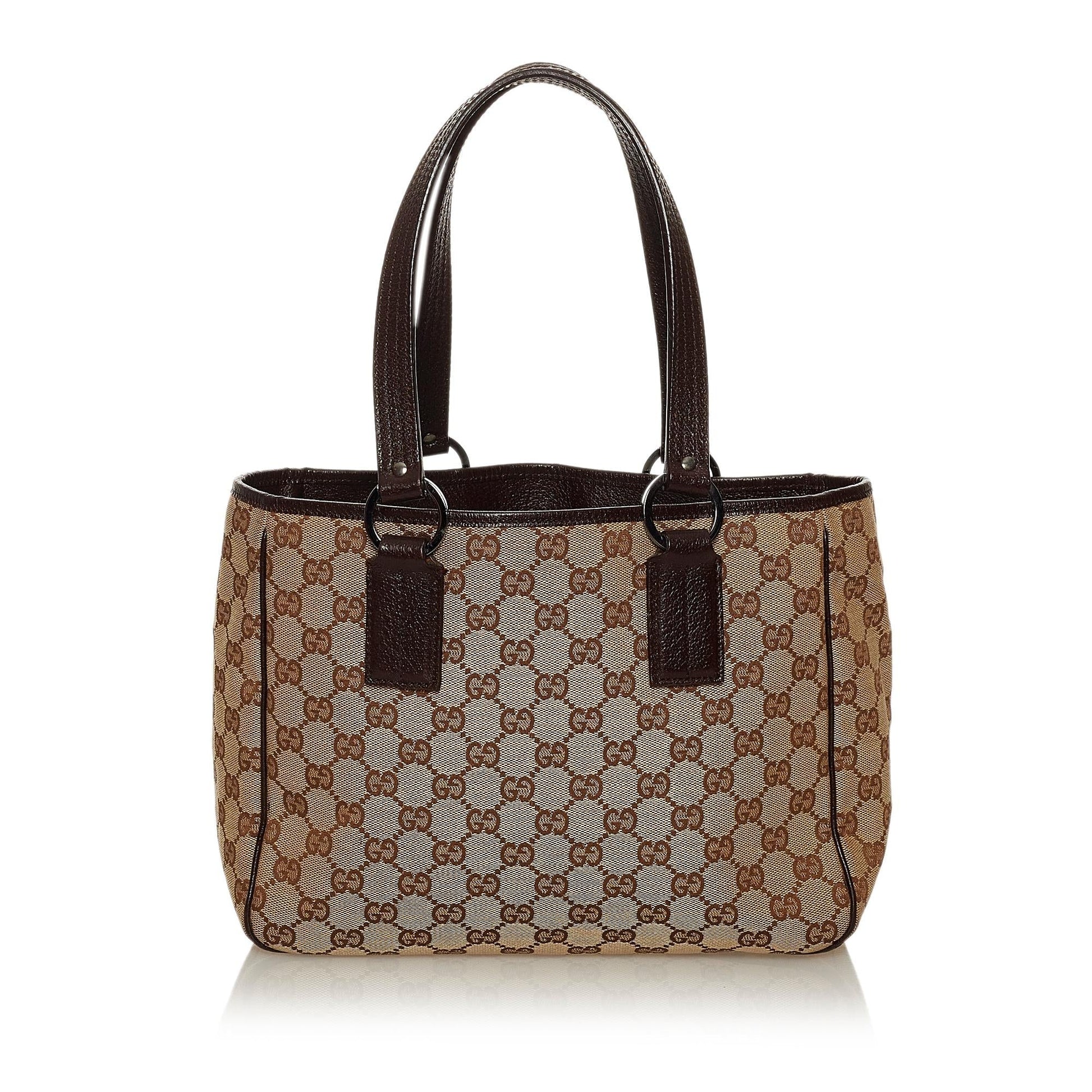 Gucci Canvas Tote Style 56