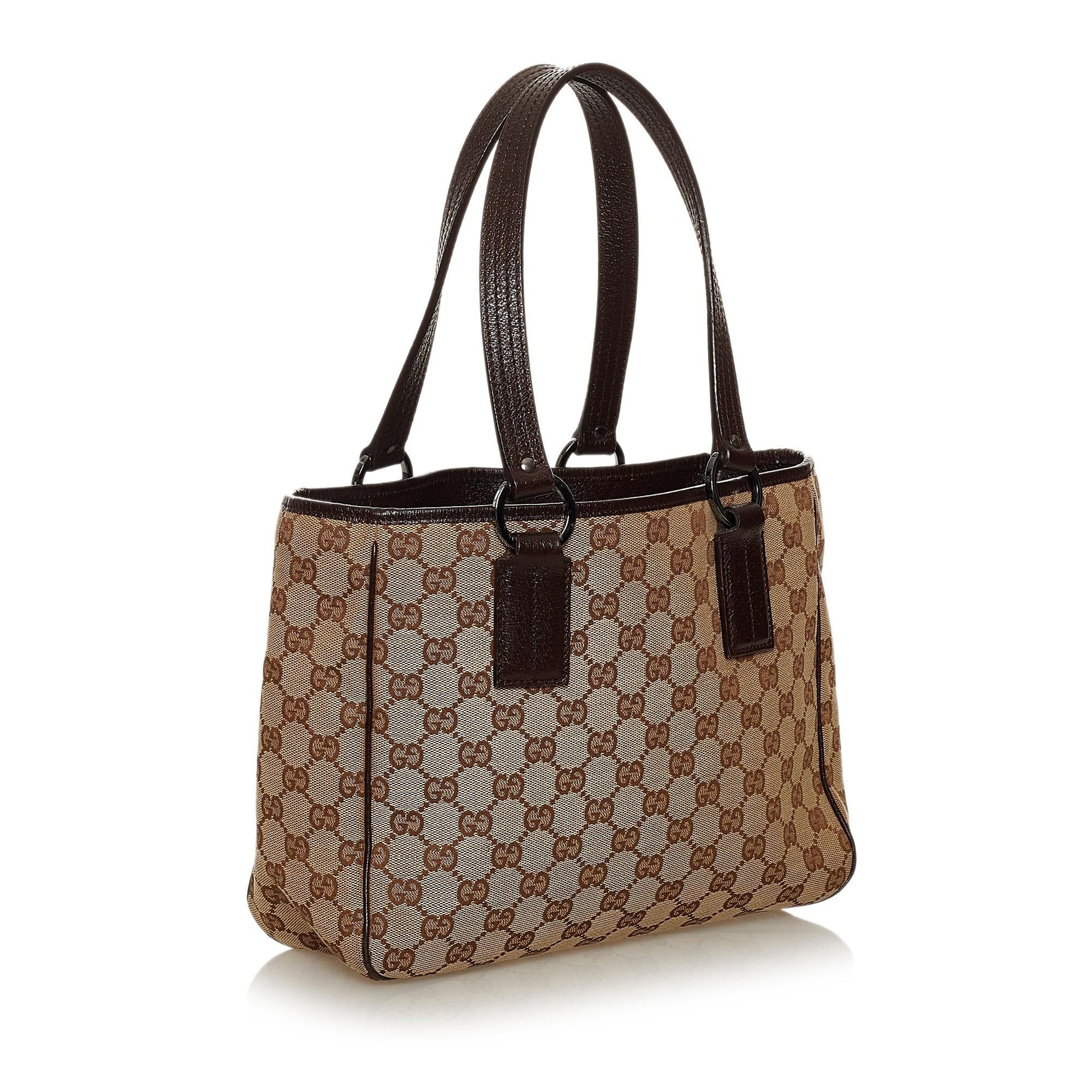 Gucci Canvas Tote Style 56
