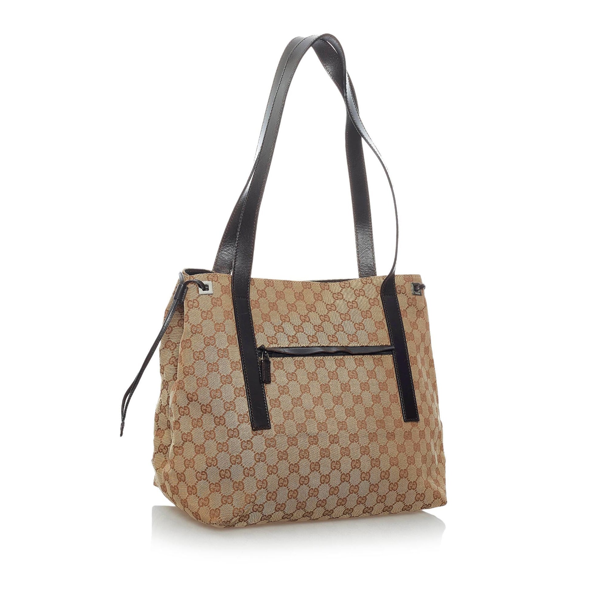 Gucci GG Canvas Tote Bag (SHG-30419)