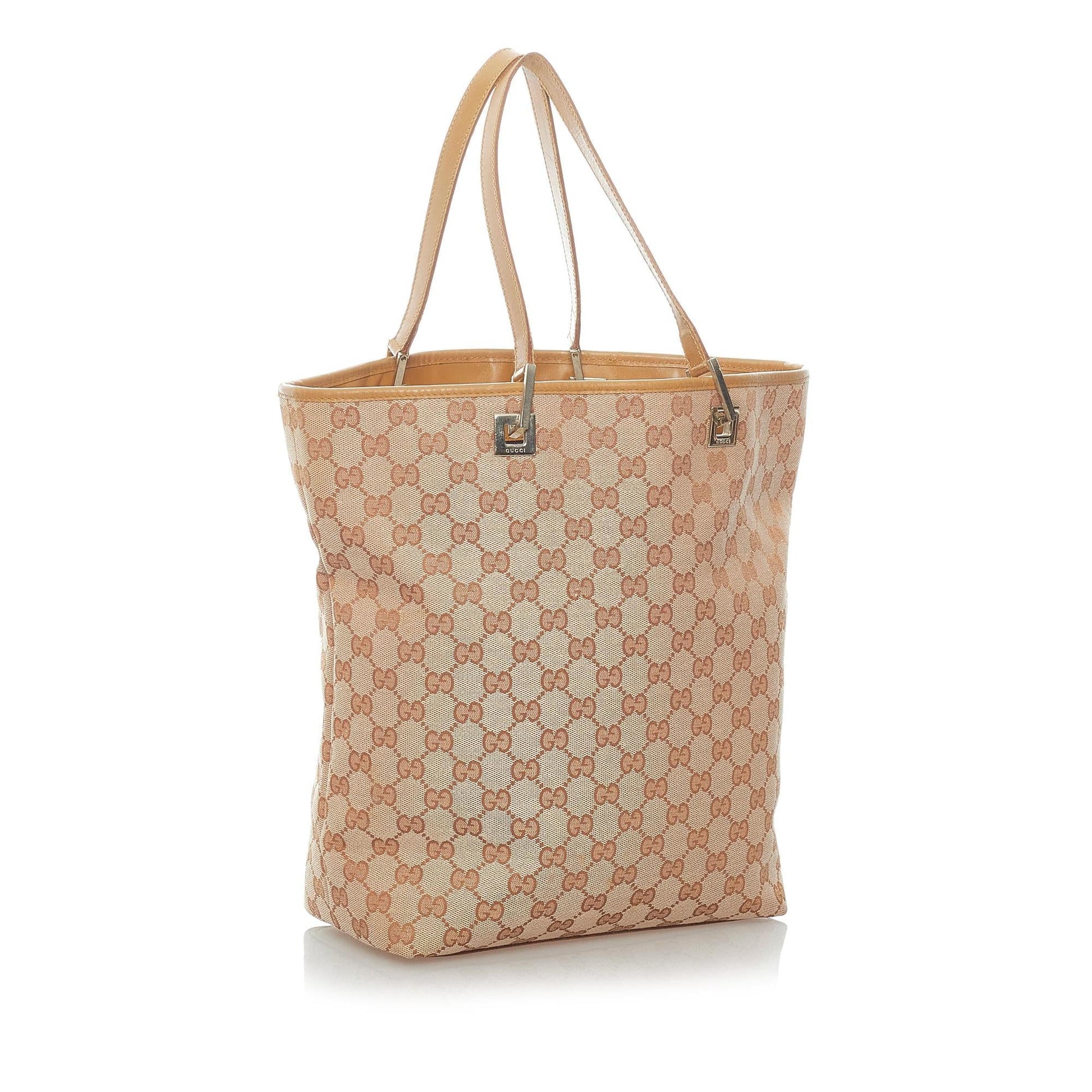 Gucci GG Canvas Tote Bag (SHG-30967)