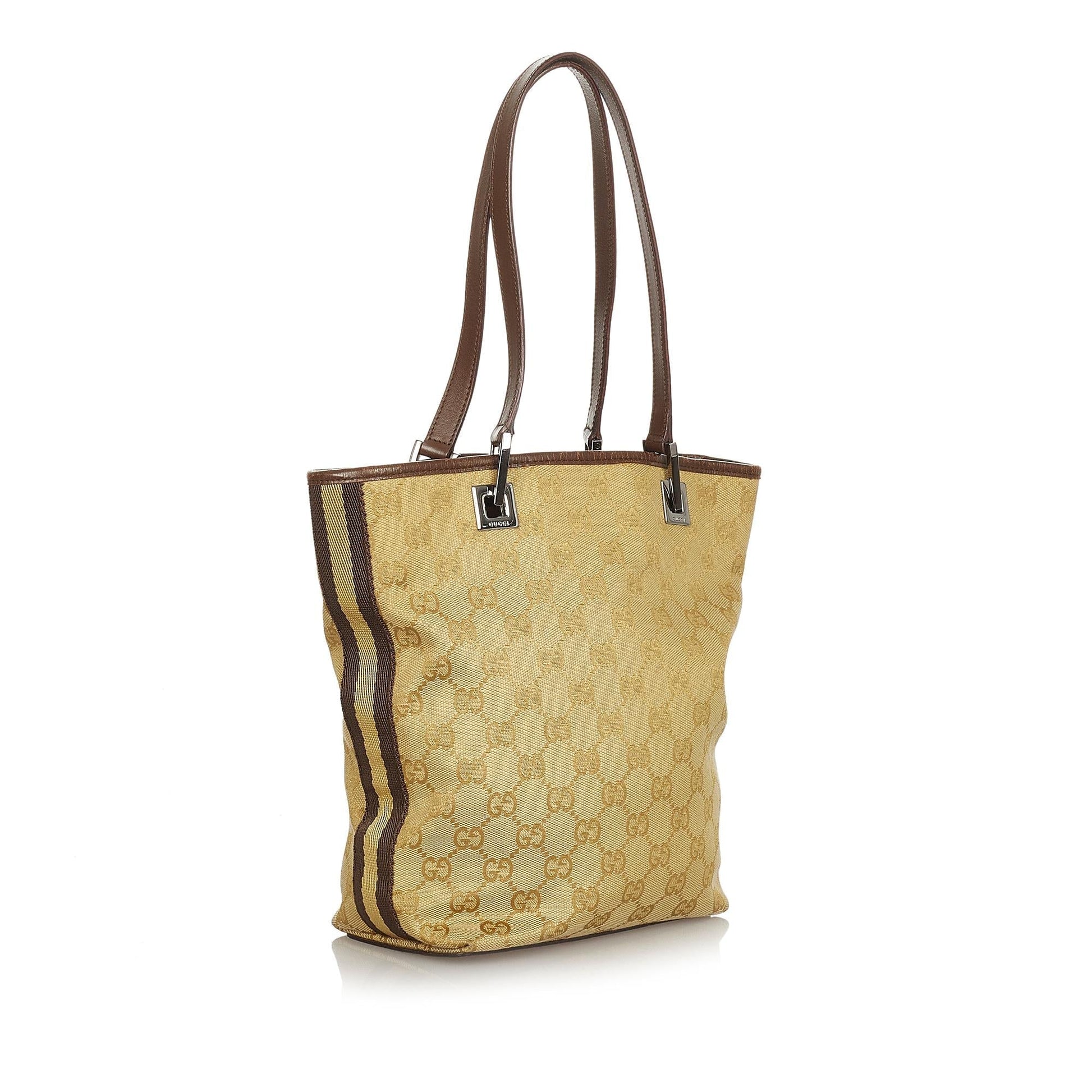 Gucci GG Canvas Tote Bag (SHG-32493)