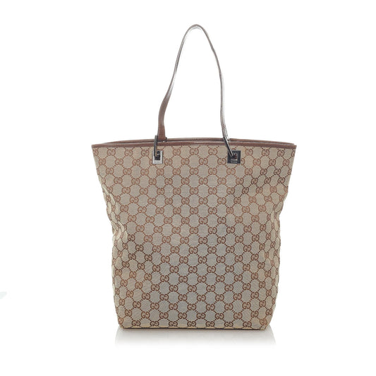 Gucci GG Canvas Tote Bag (SHG-34759)