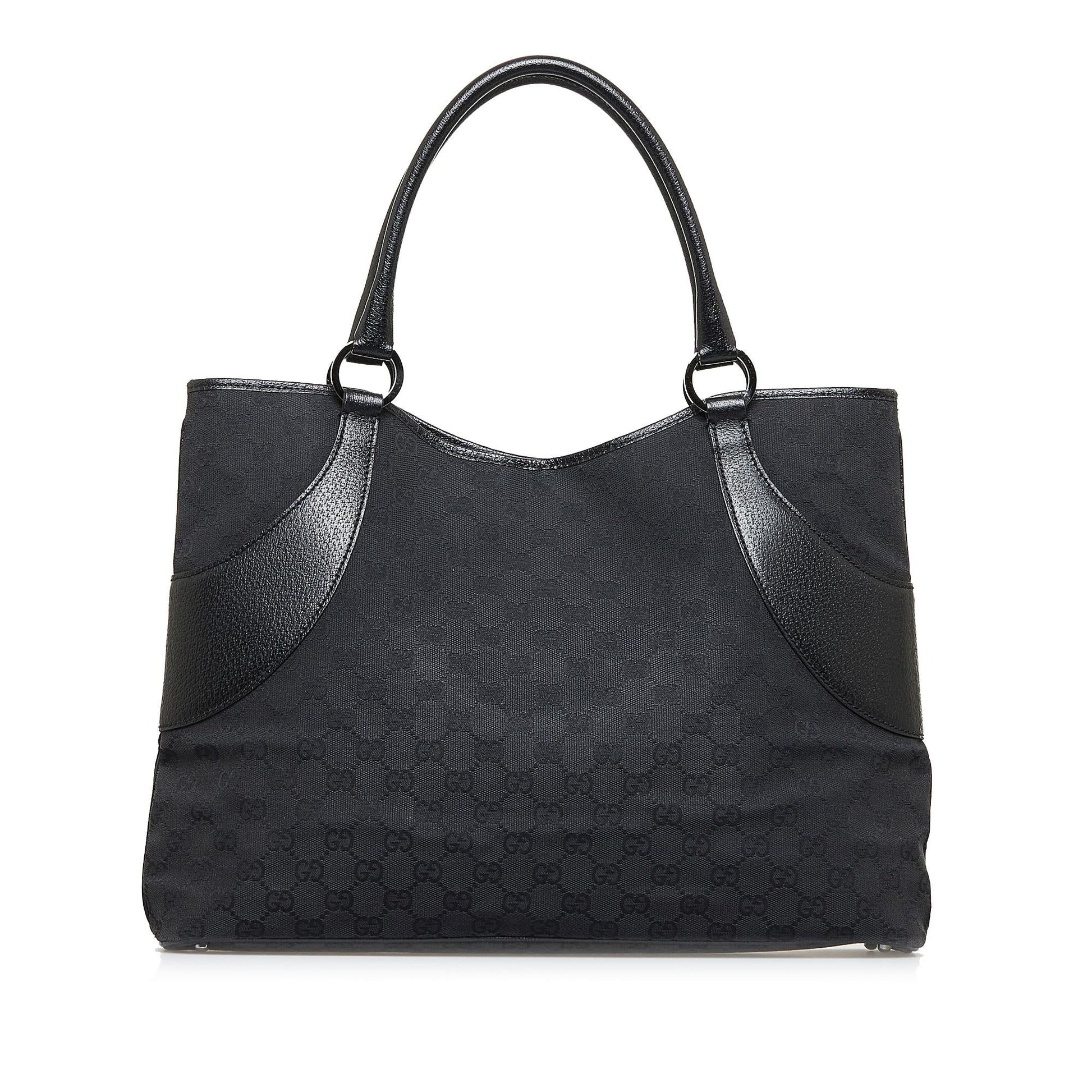 Gucci GG Canvas Tote Bag (SHG-ufe1mM)
