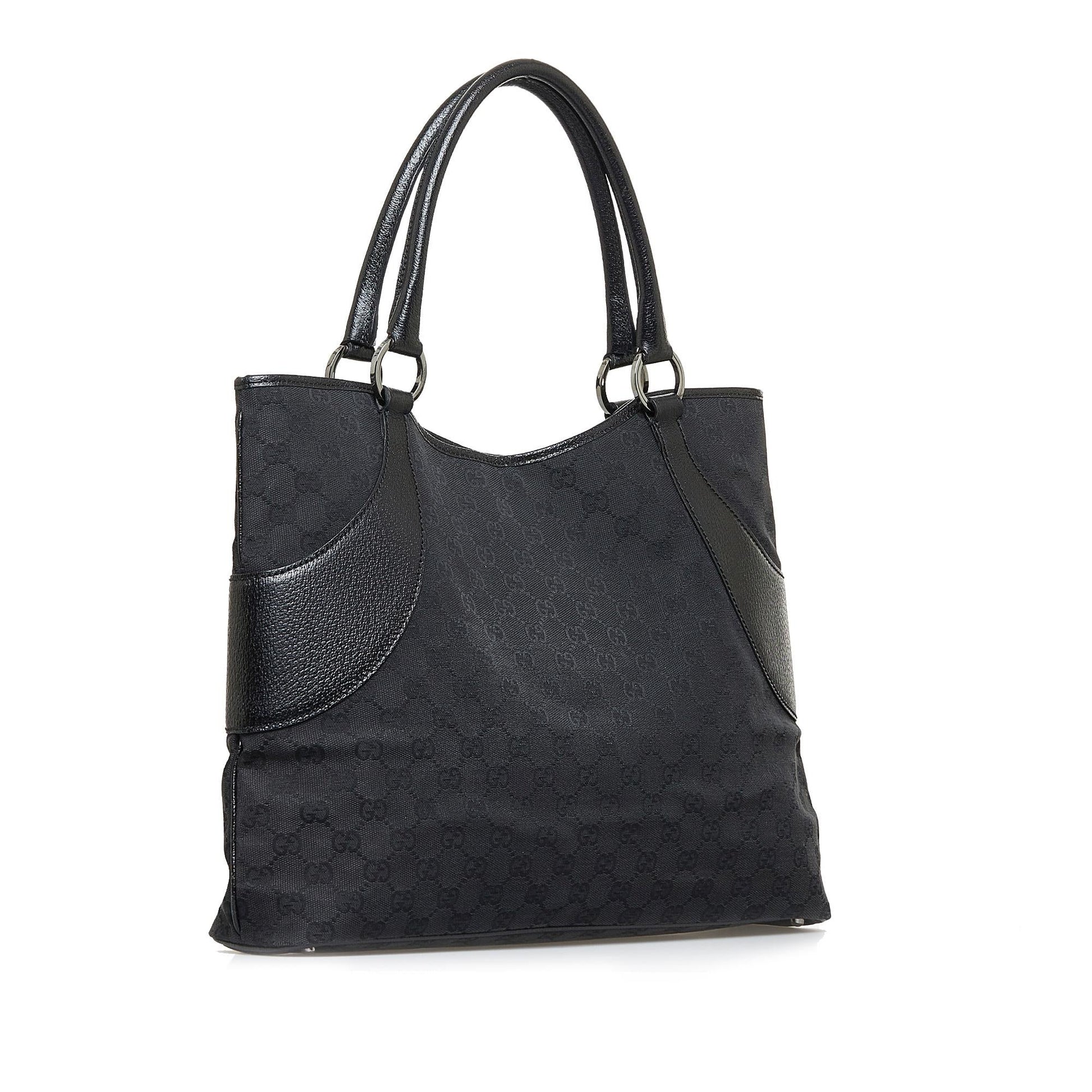 Gucci GG Canvas Tote Bag (SHG-ufe1mM)