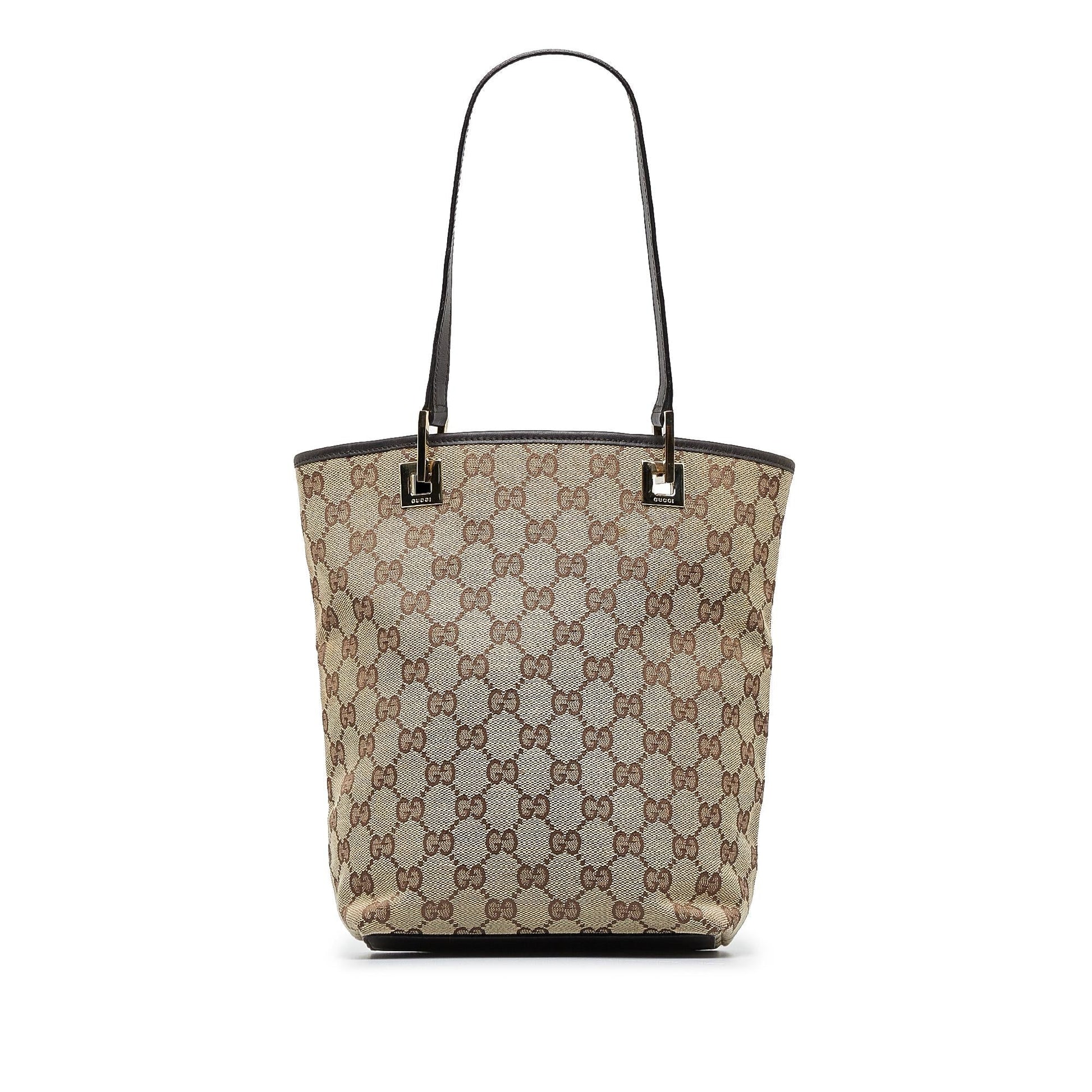 Gucci Monogram Canvas Tote
