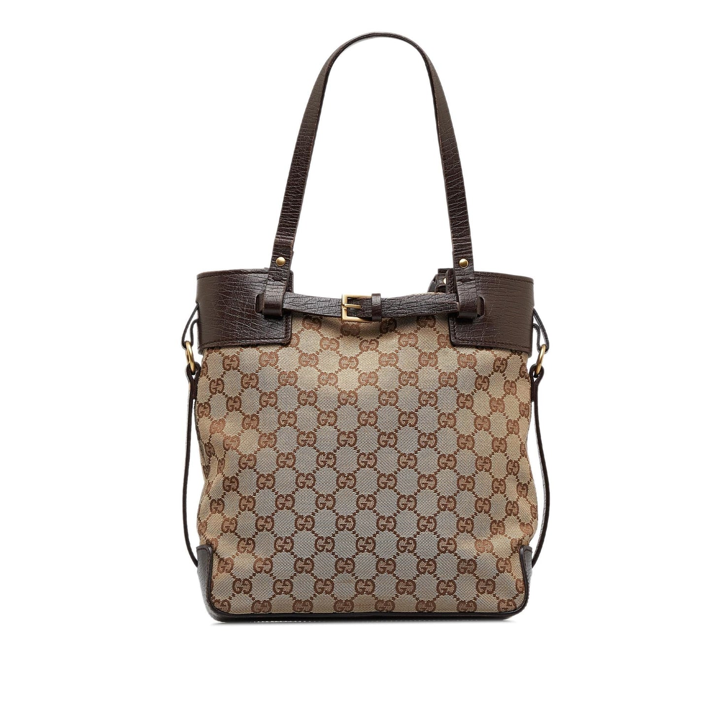 Gucci Monogram Canvas Tote