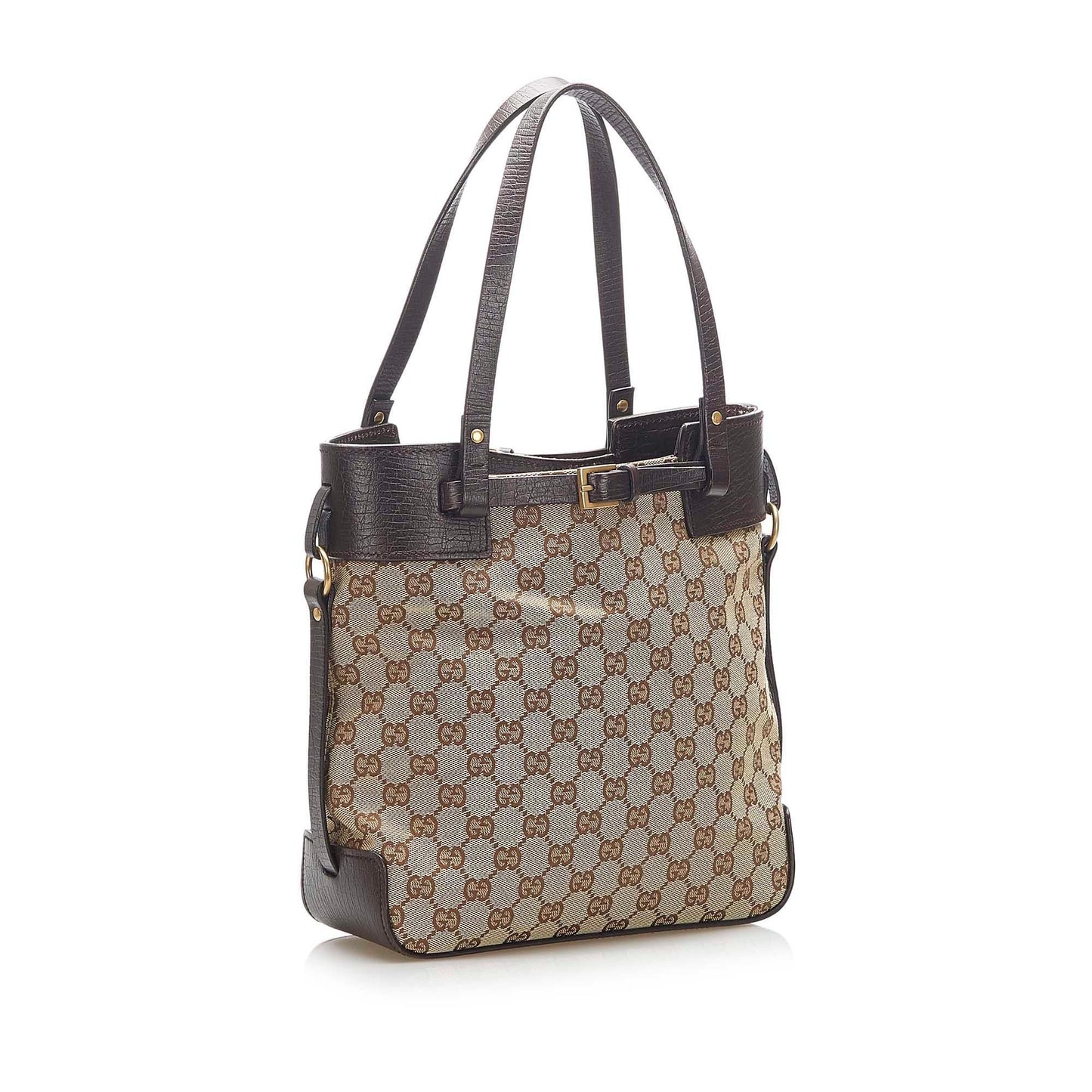 Gucci Canvas Monogram Tote Style 101