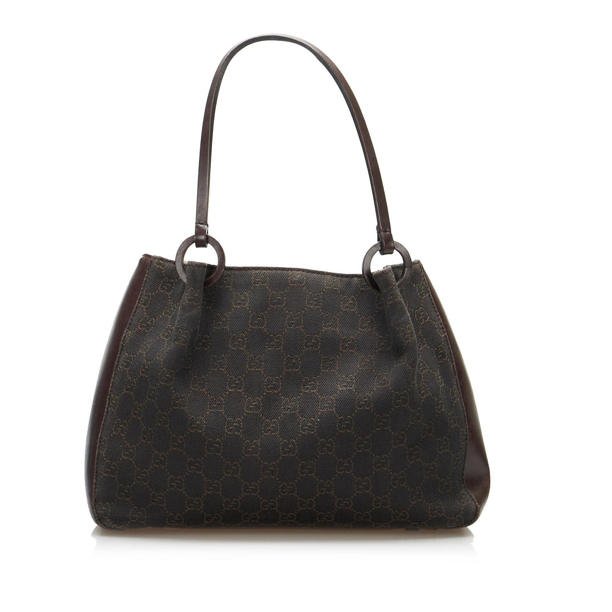 Gucci GG Canvas Tote (SHG-pjll7V)