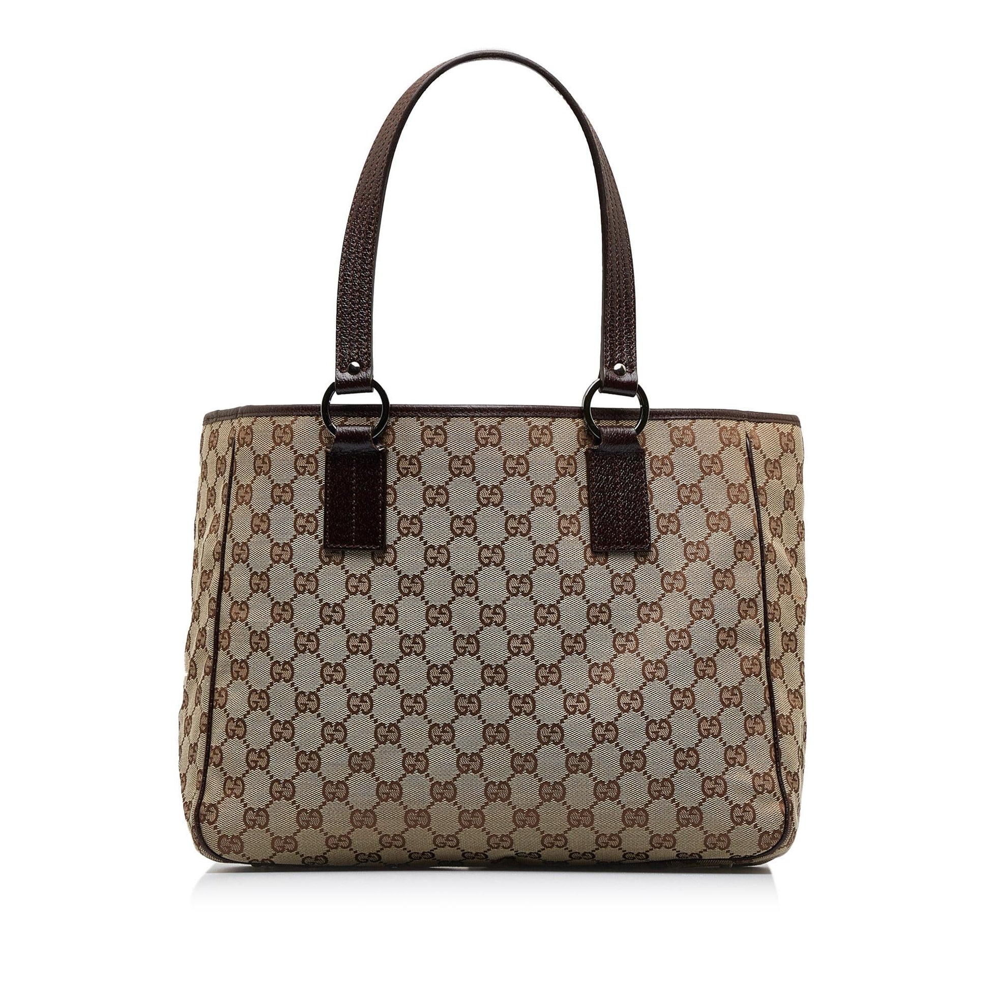 Gucci Monogram Canvas Tote