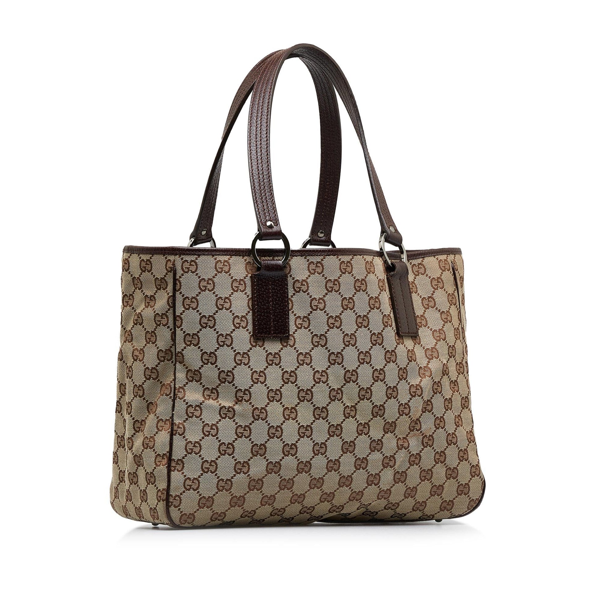 Gucci Monogram Canvas Tote