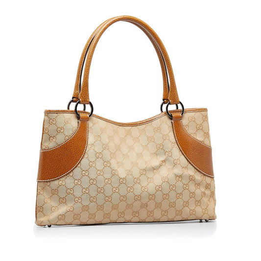 Gucci Monogram Canvas Tote