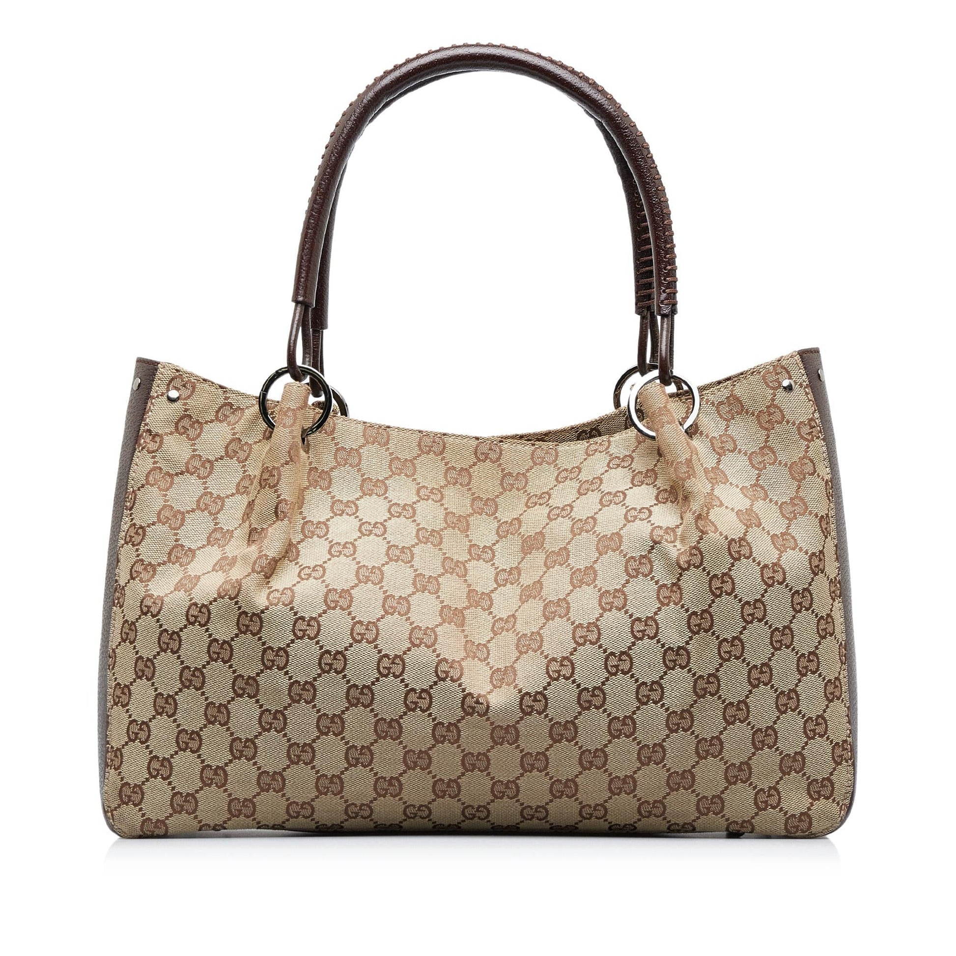 Gucci Monogram Canvas Tote