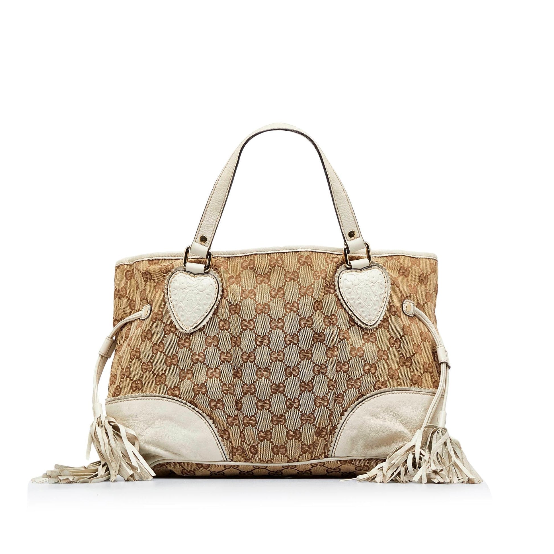 Gucci Monogram Canvas Tote