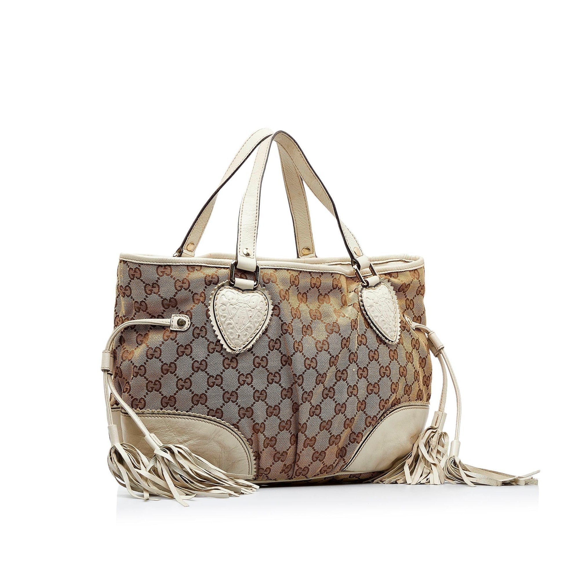 Gucci Monogram Canvas Tote