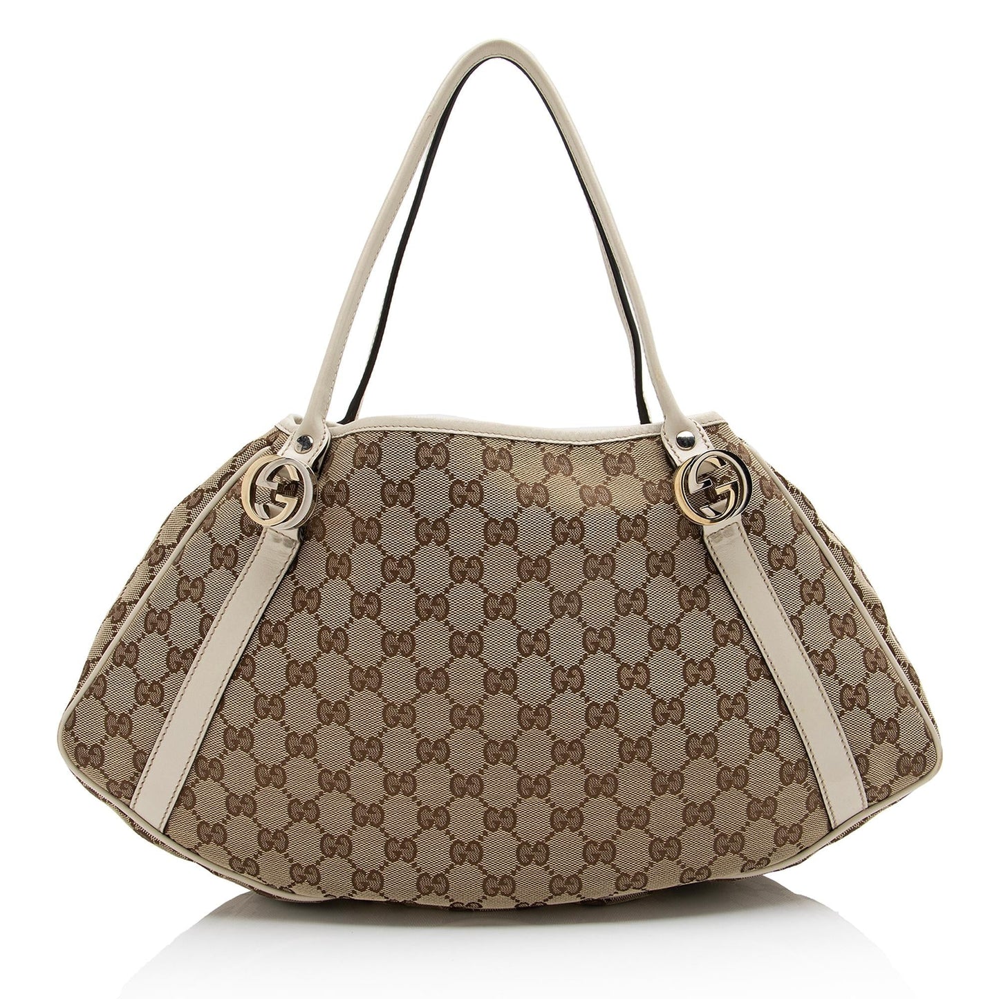 Gucci GG Canvas Twins Medium Tote (SHF-23269)