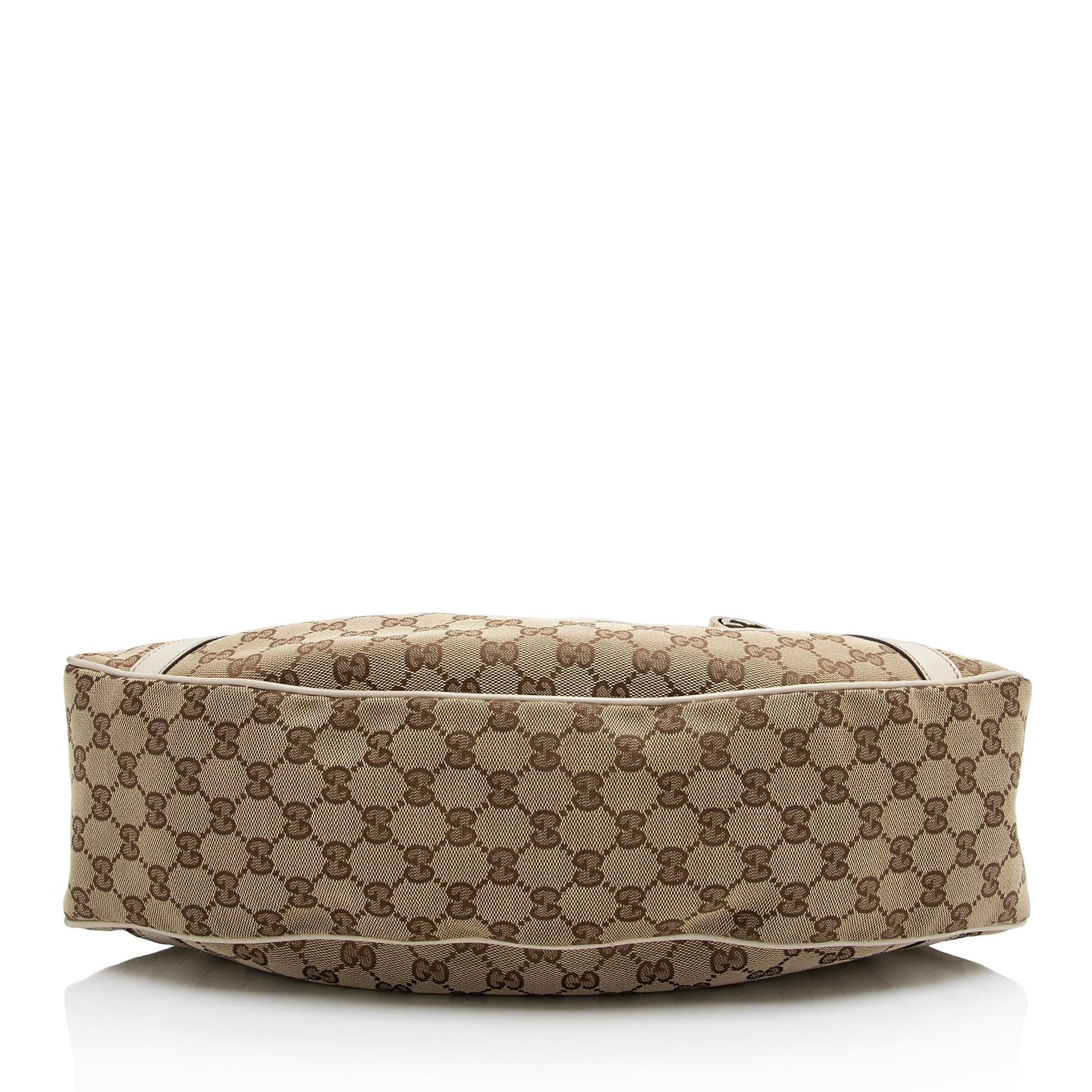 Gucci GG Canvas Twins Medium Tote (SHF-23269)