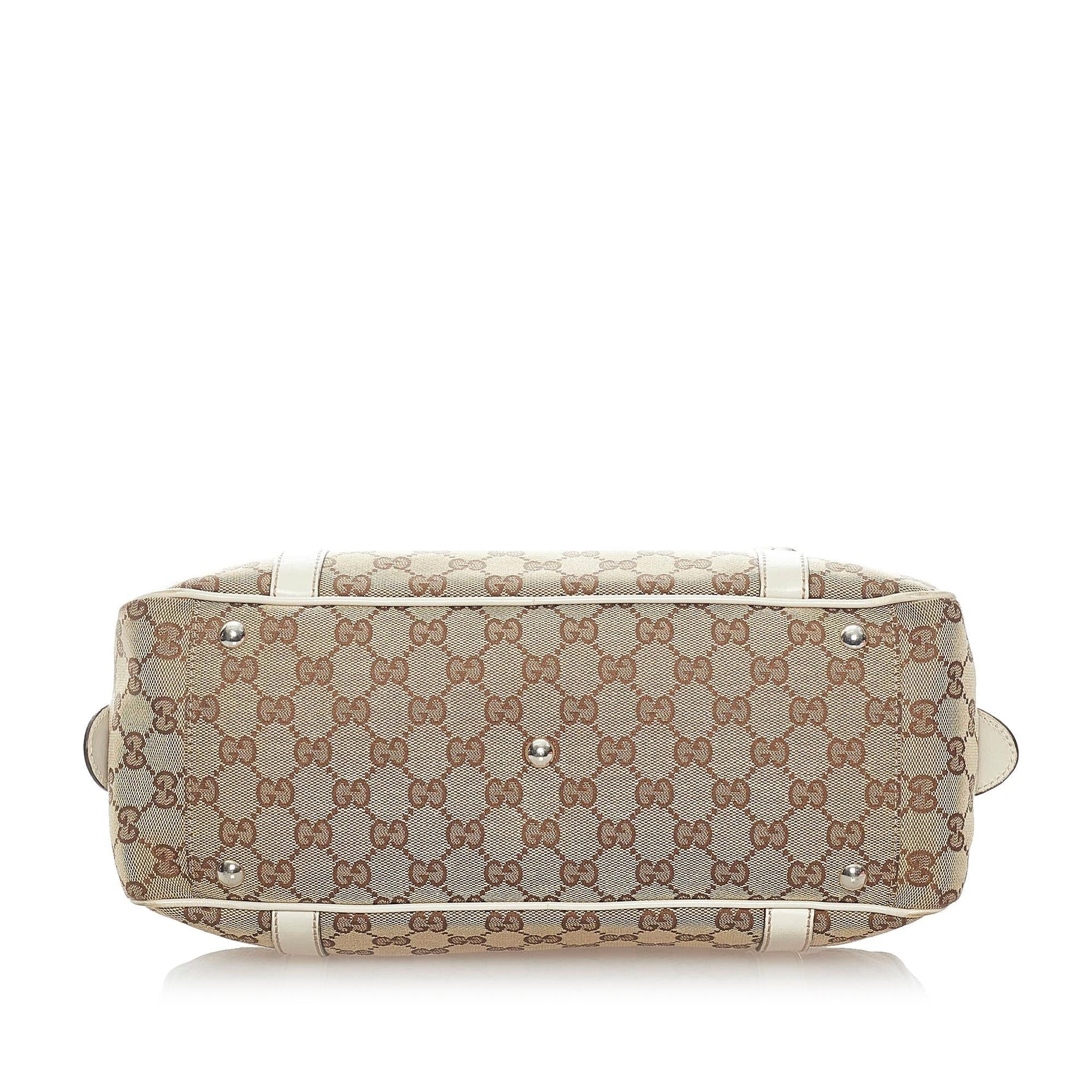Gucci GG Canvas Twins Boston Bag (SHG-37322)
