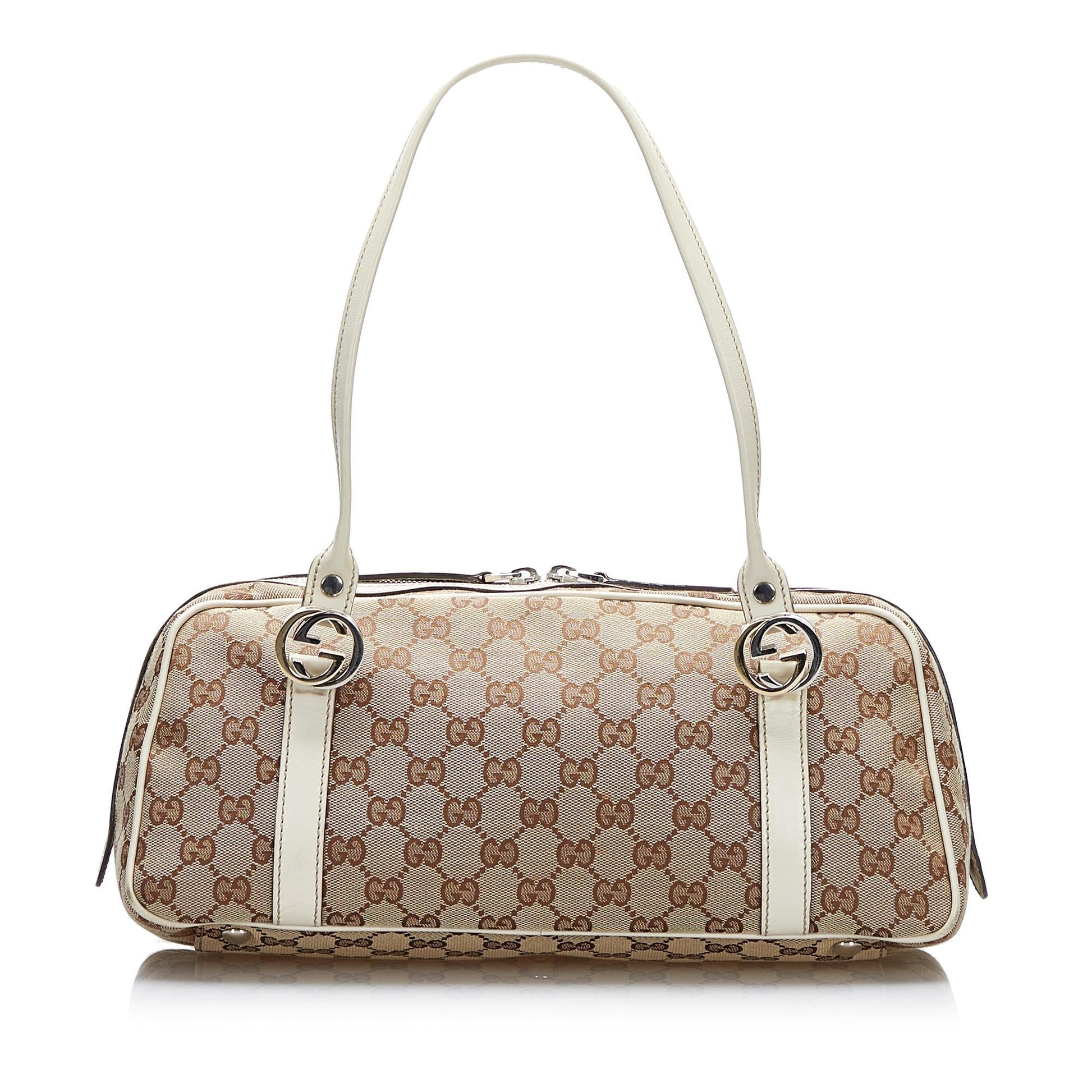 Gucci GG Canvas Twins Shoulder Bag (SHG-xqb2mW)