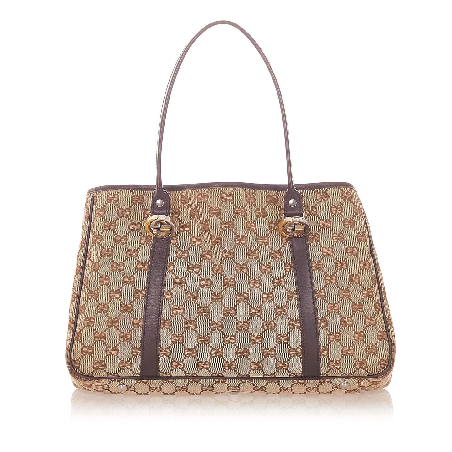 Gucci Monogram Canvas Tote