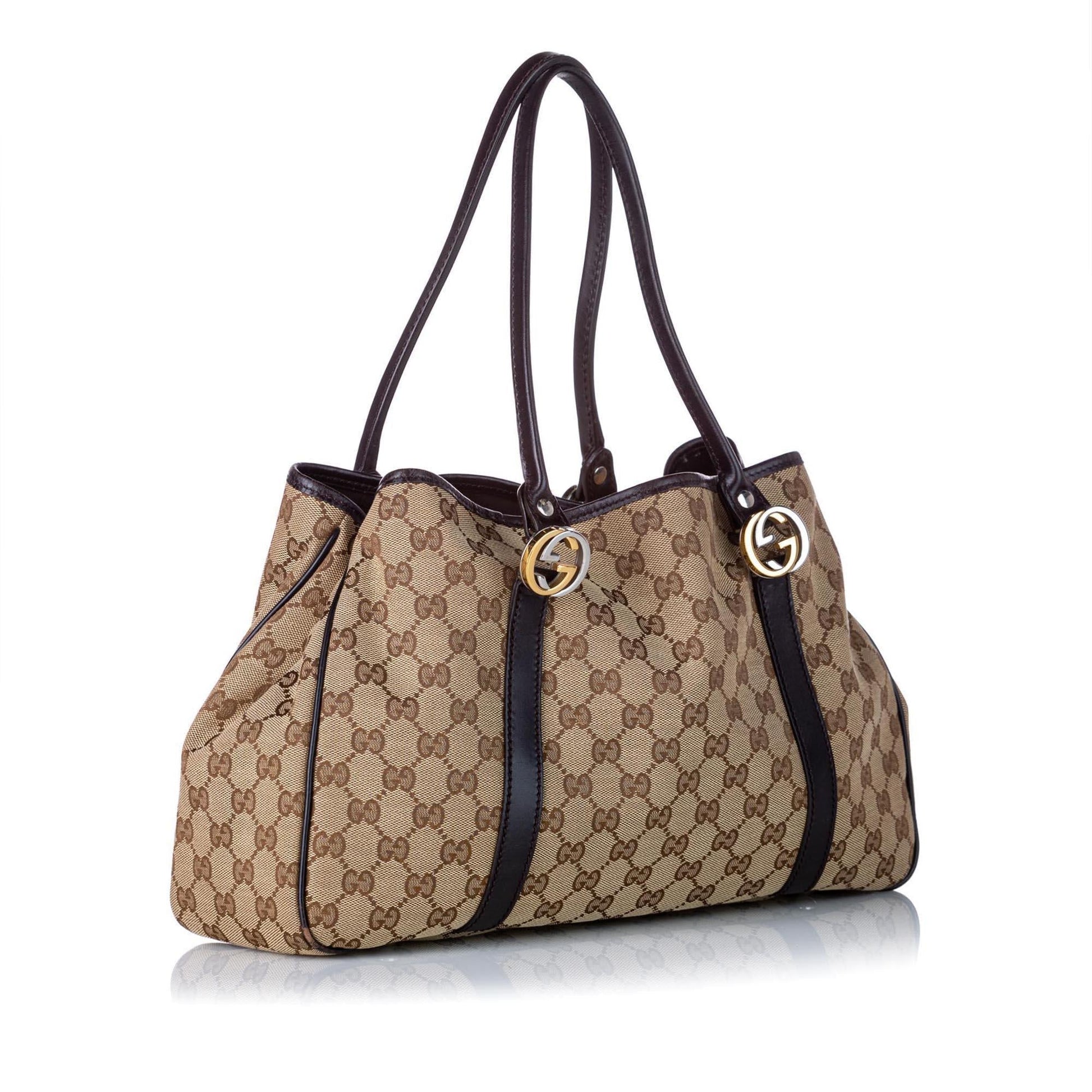 Gucci Monogram Canvas Tote