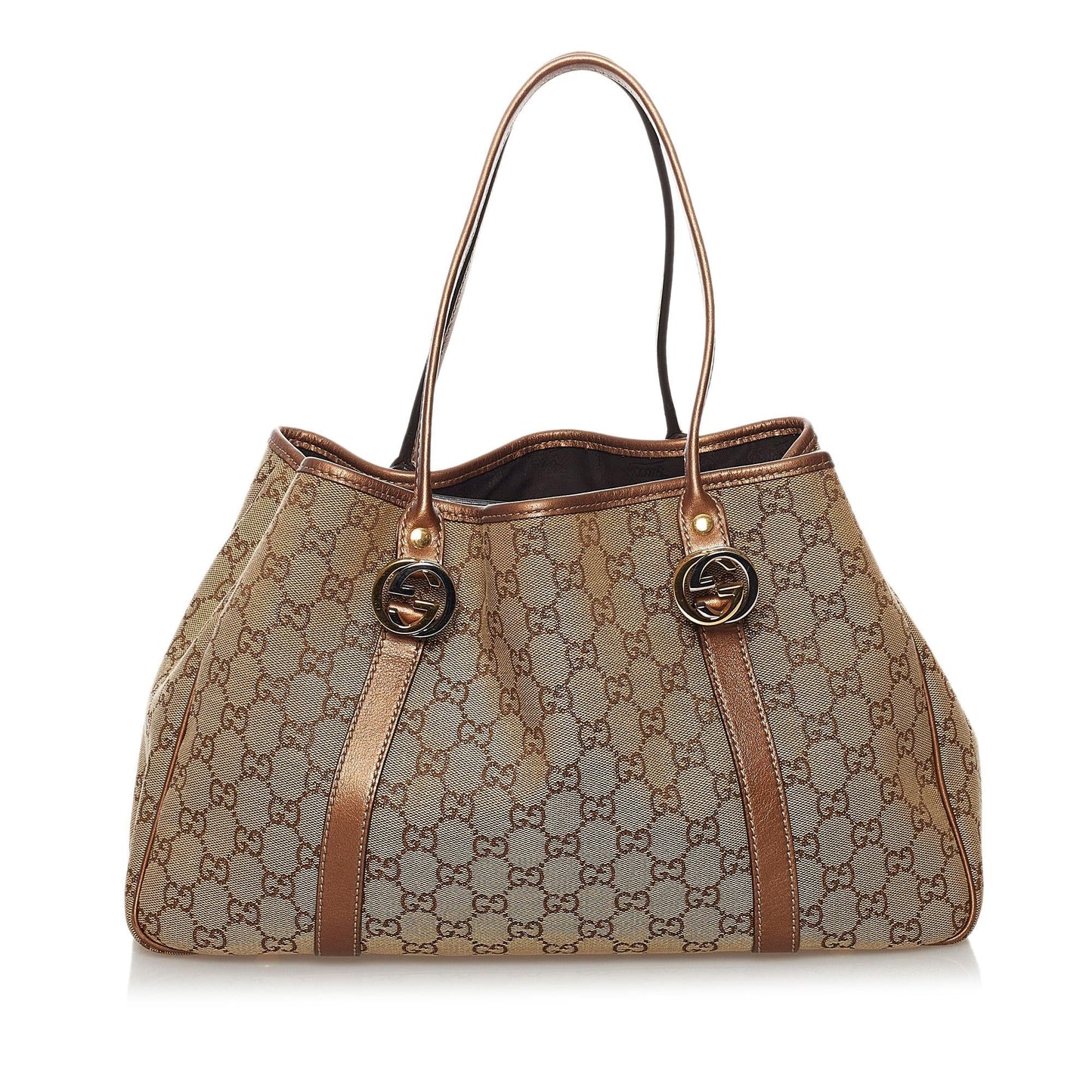 Gucci GG Canvas Twins Tote Bag (SHG-32529)